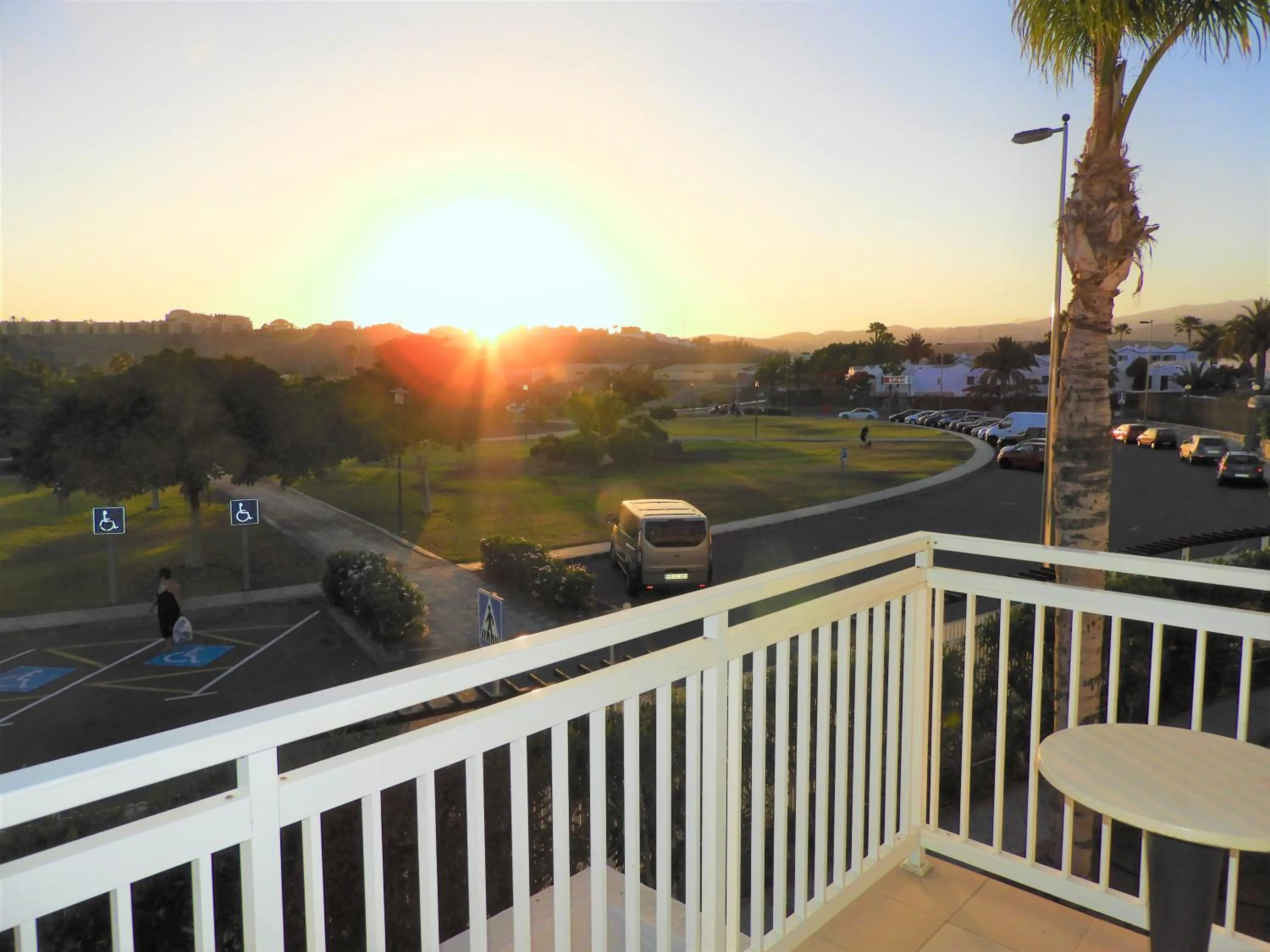 Balcony/Terrace in Bungalows Parque Nogal
