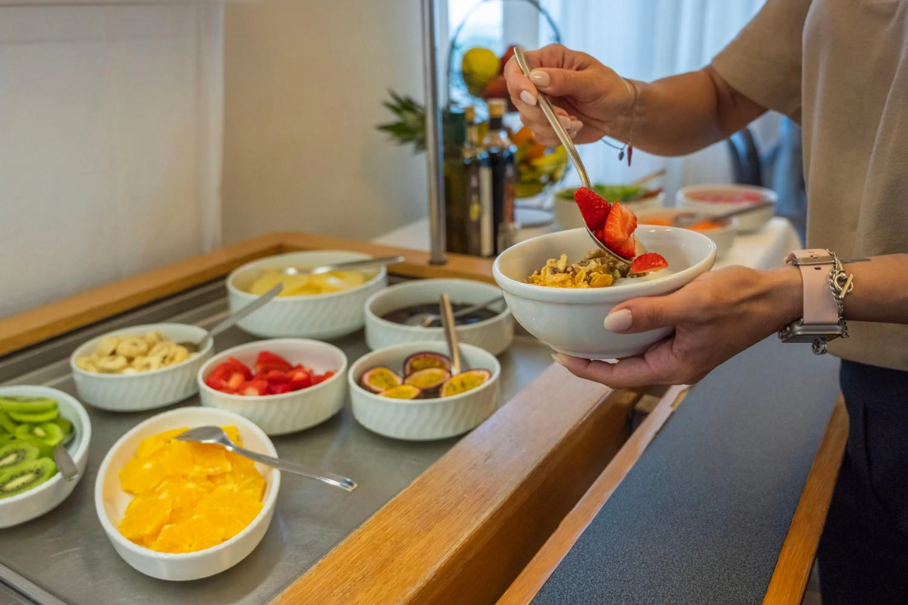 Breakfast in Hotel Mediterraneo