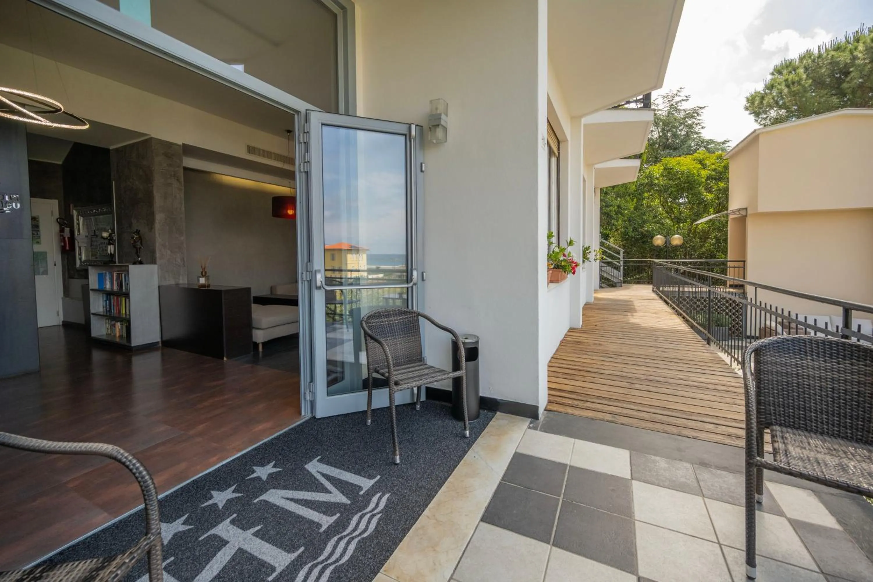 Lobby or reception in Hotel Mediterraneo