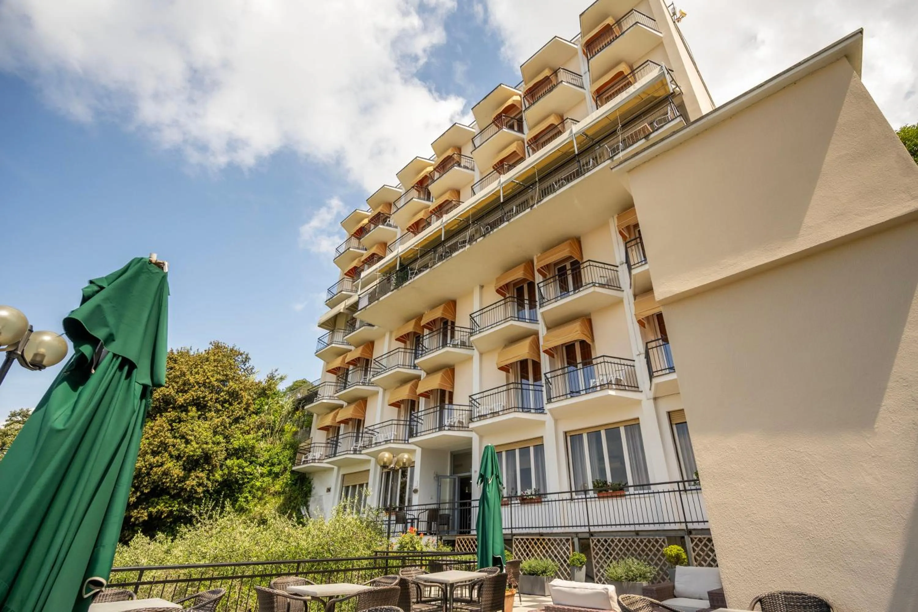 Facade/entrance in Hotel Mediterraneo