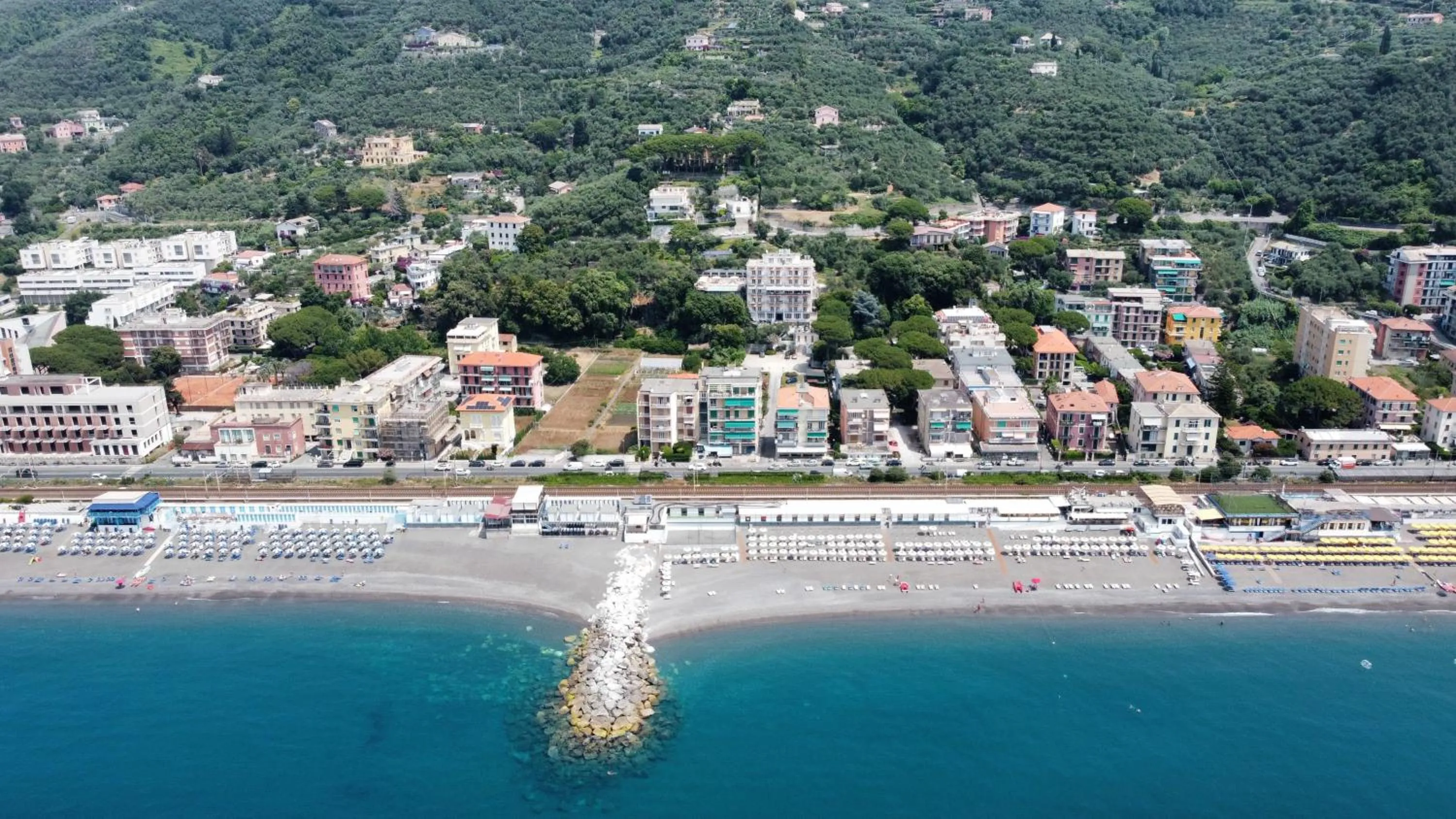 Bird's eye view in Hotel Mediterraneo