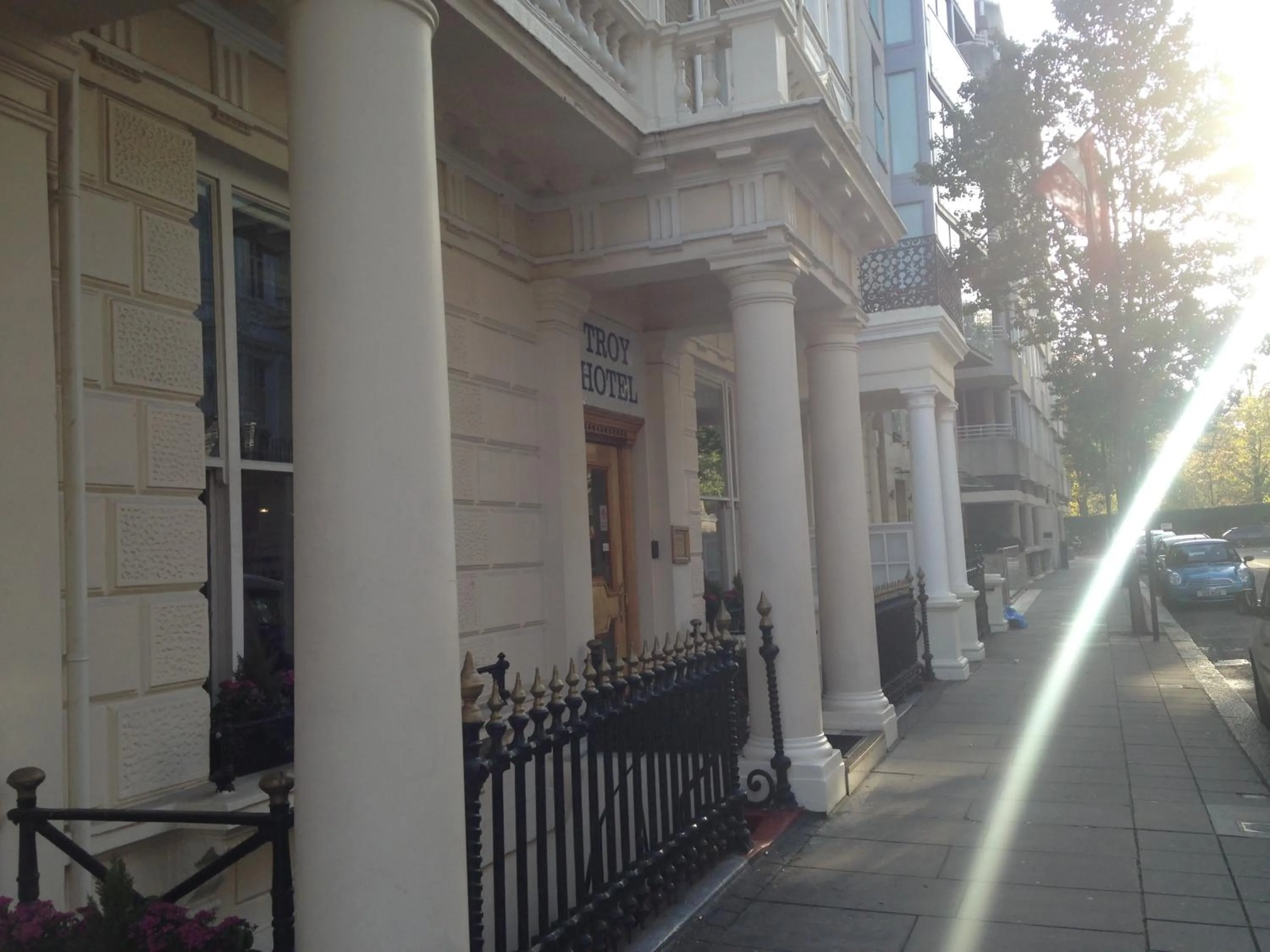 Street view in Troy Hotel