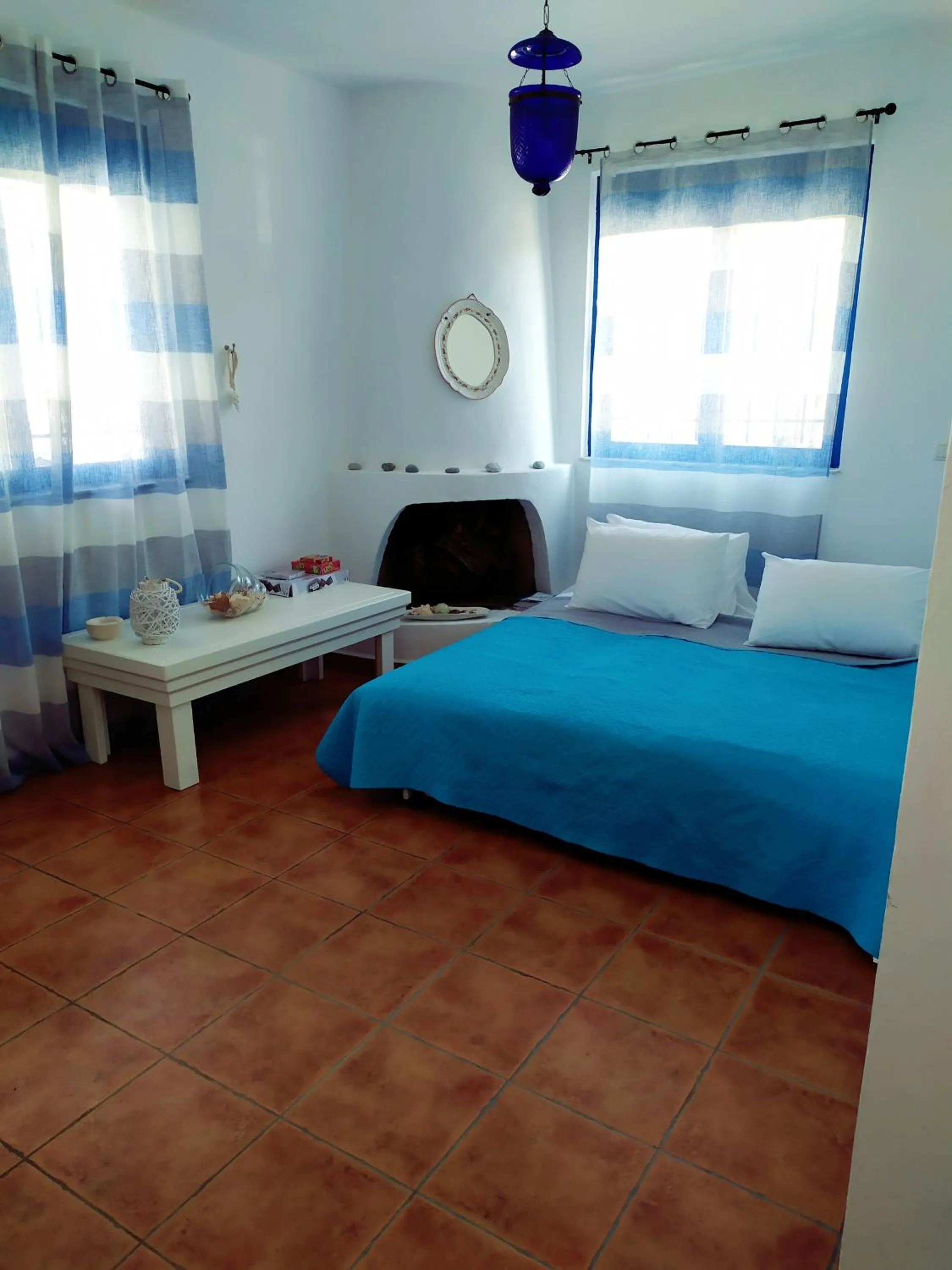 Bed in Nautilus Beach House