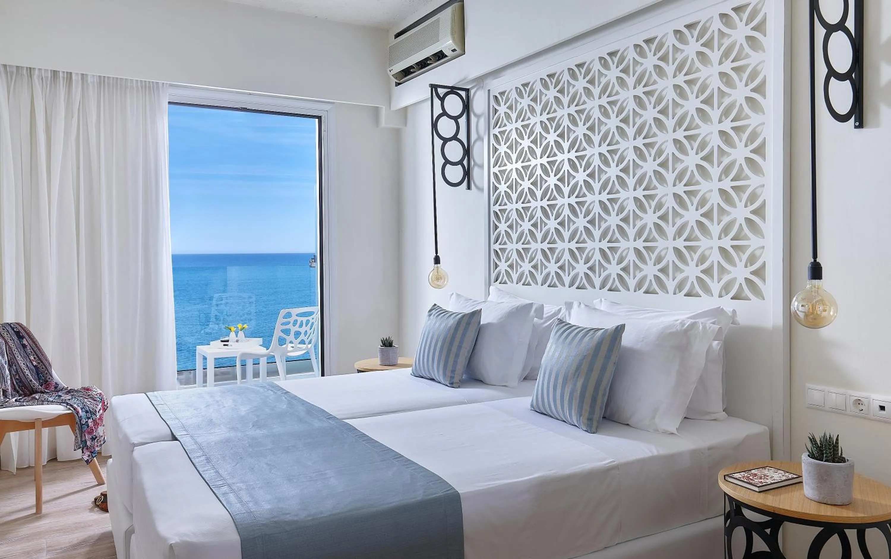 Sea view, Bed in Vasia Boulevard Hotel (Adults Only)
