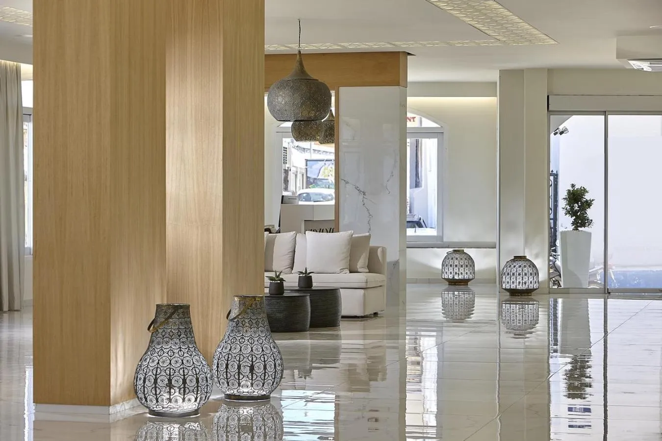 Lobby or reception in Vasia Boulevard Hotel (Adults Only)