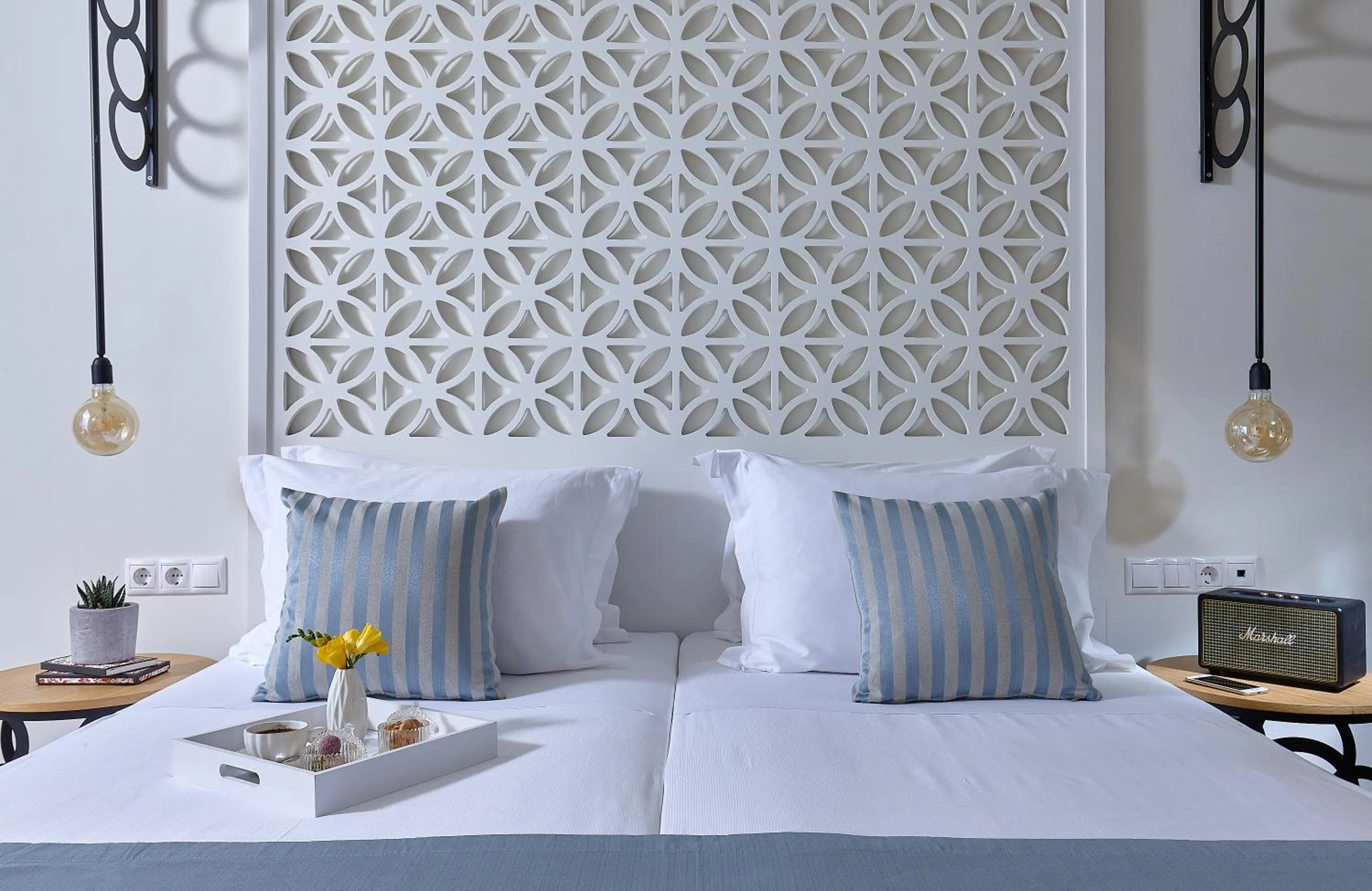 Bed in Vasia Boulevard Hotel (Adults Only)