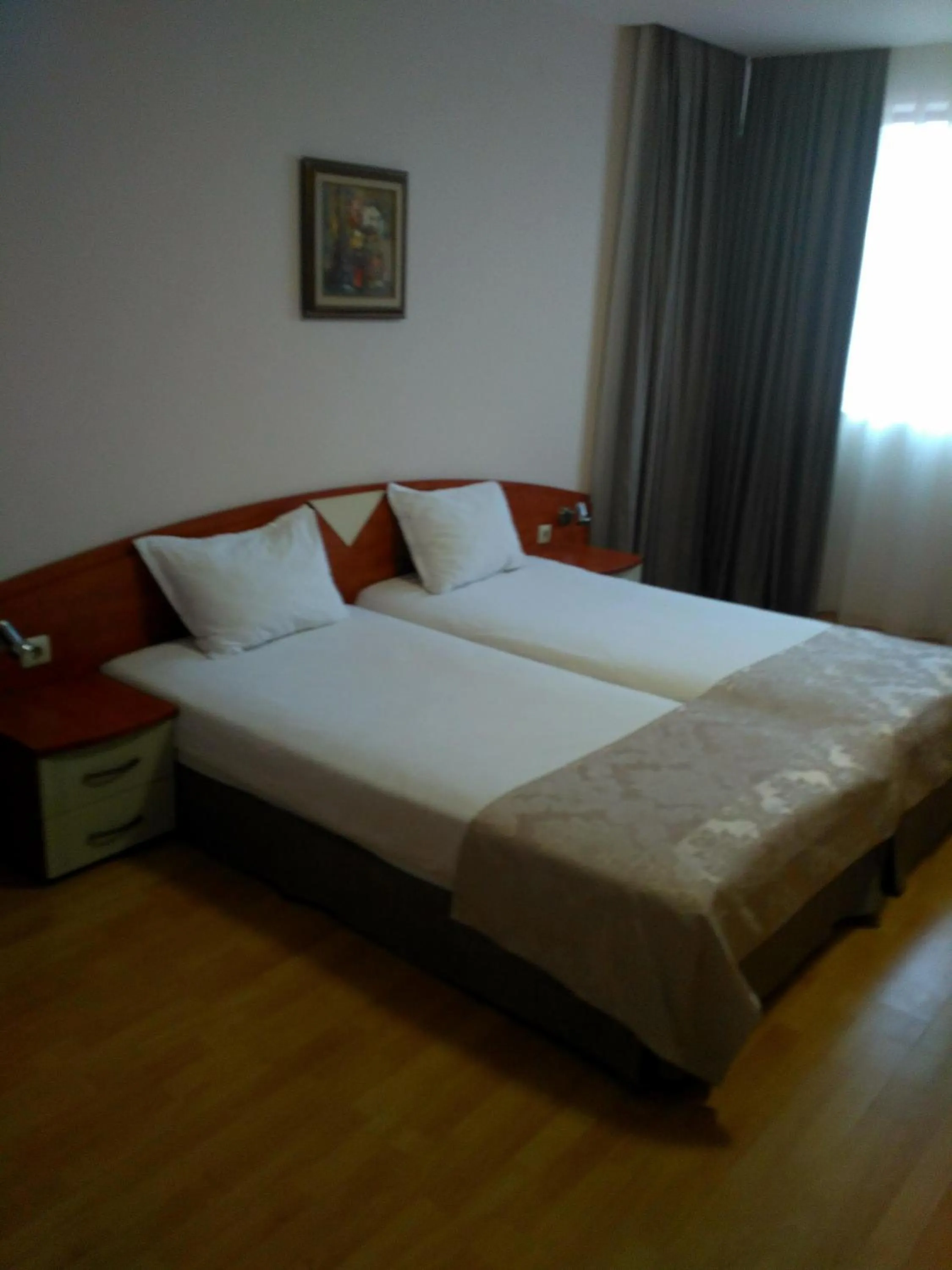 Bed in Philippopolis Hotel