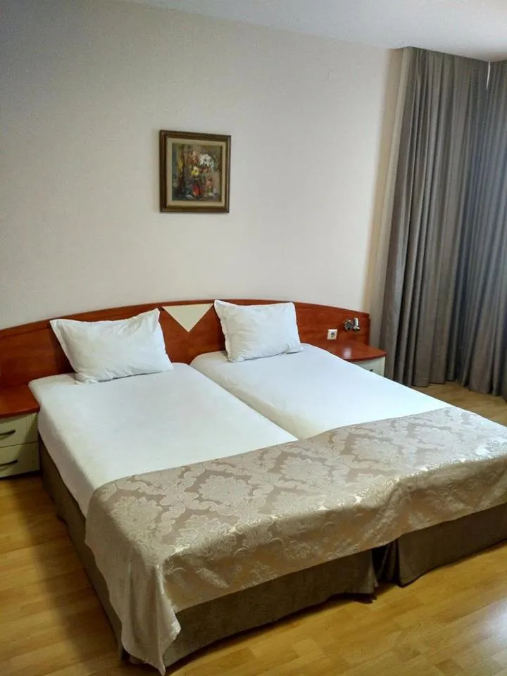 Bed in Philippopolis Hotel