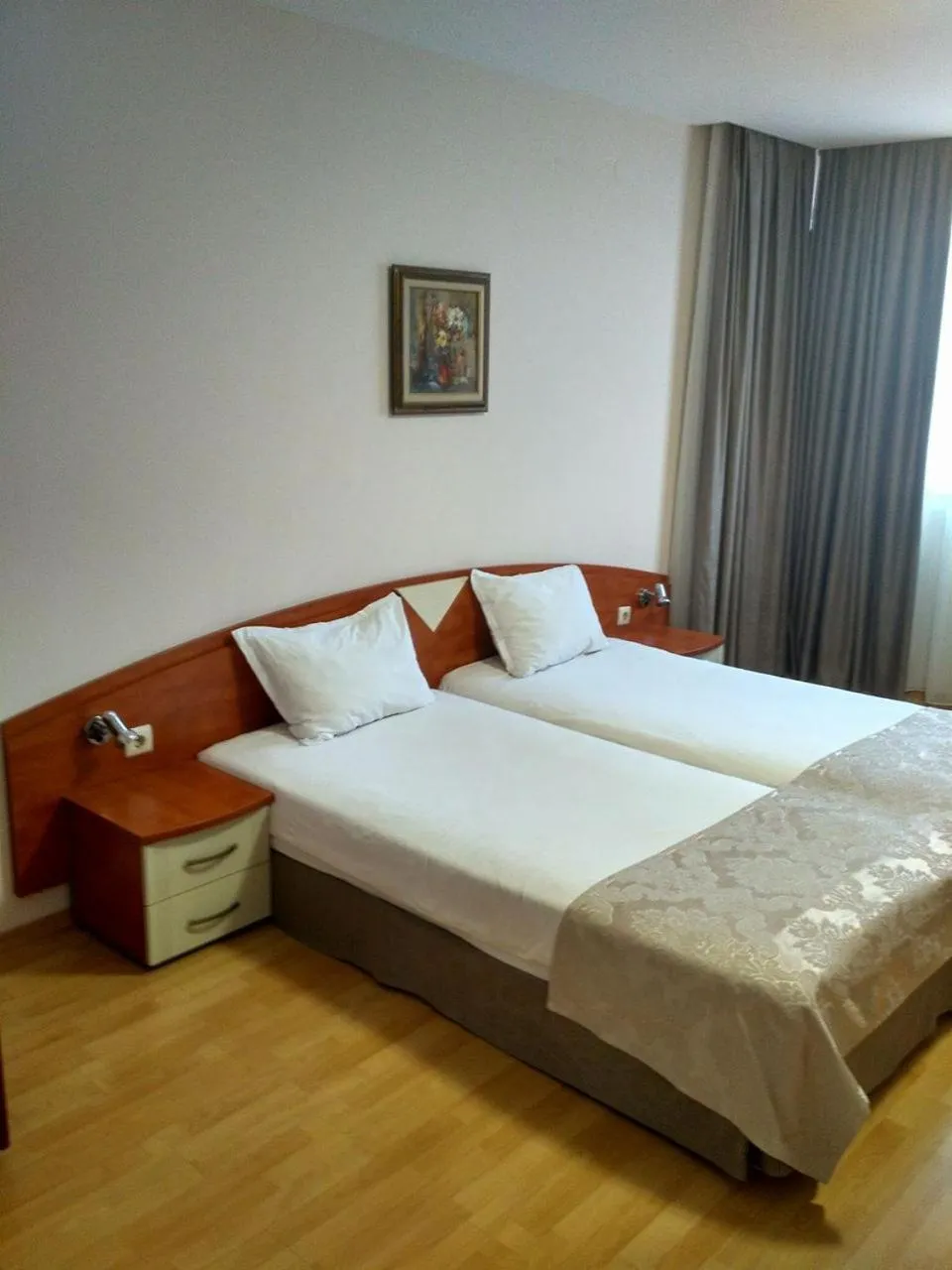 Bed in Philippopolis Hotel