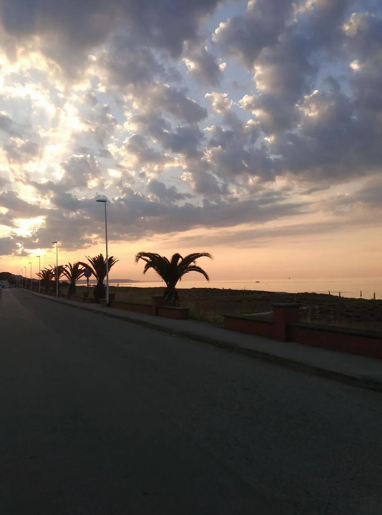 Sunset in Il Respiro del Mare