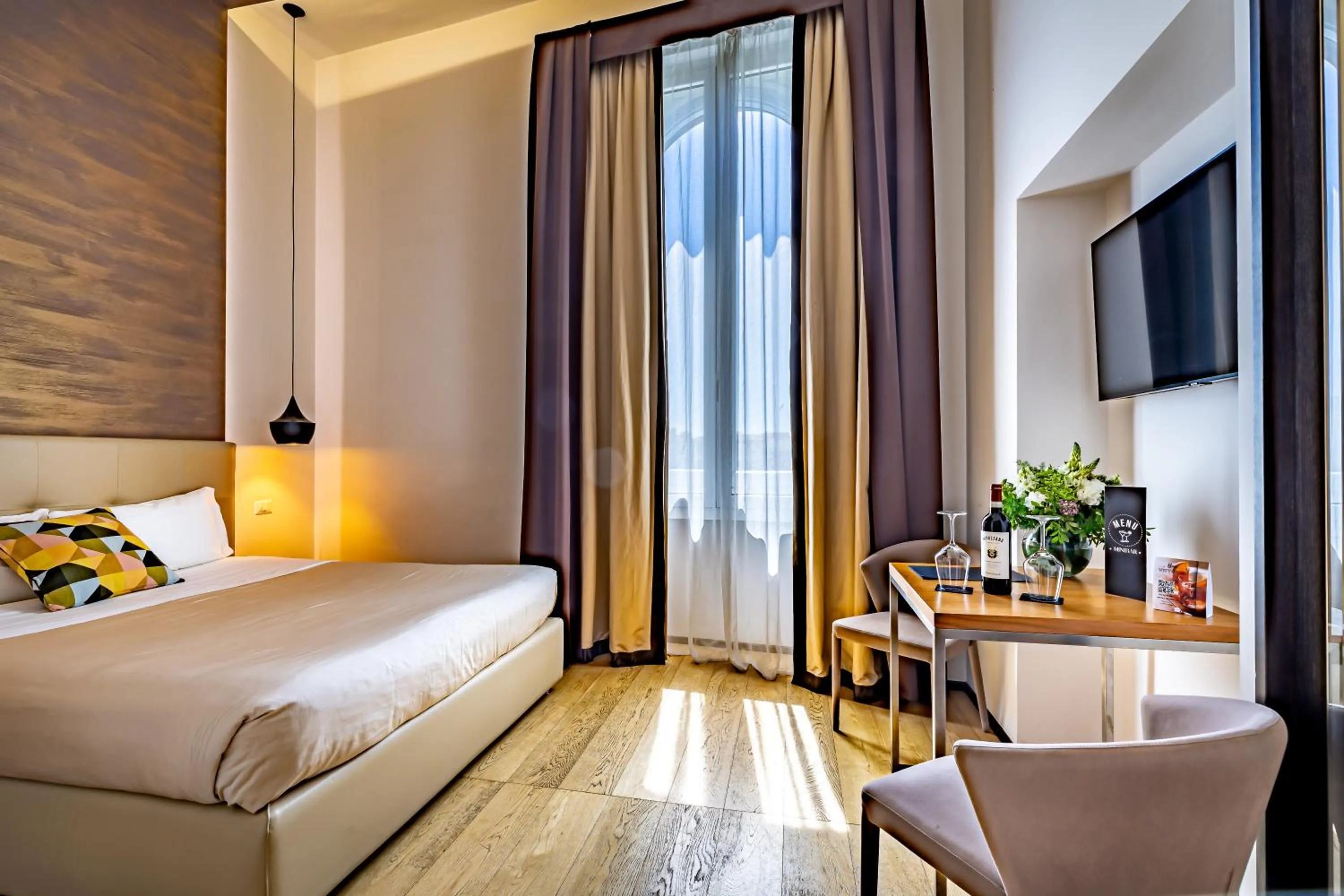 Classic Double Room with View in Rivalta Hotel