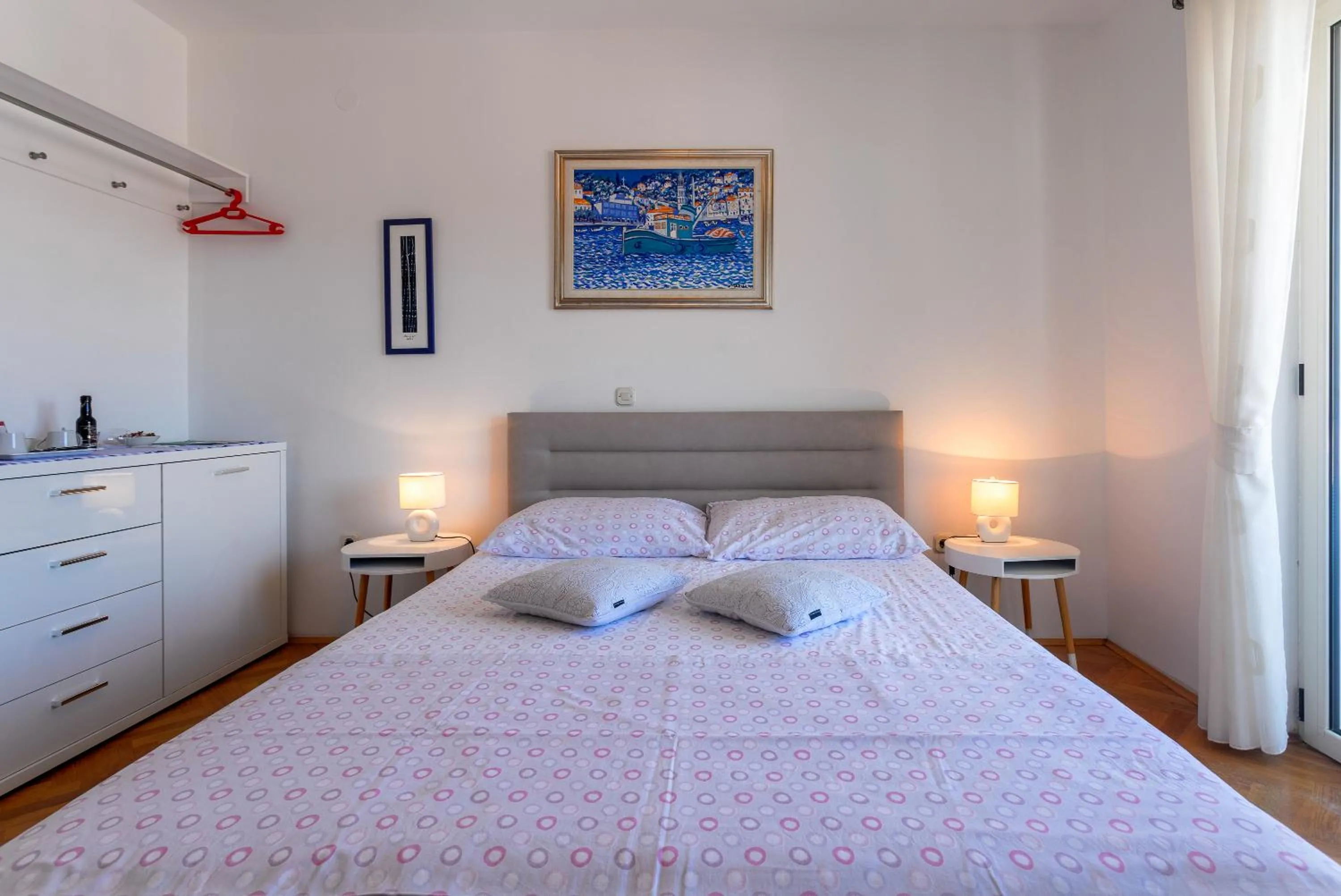 Bed in Apartments Jakic