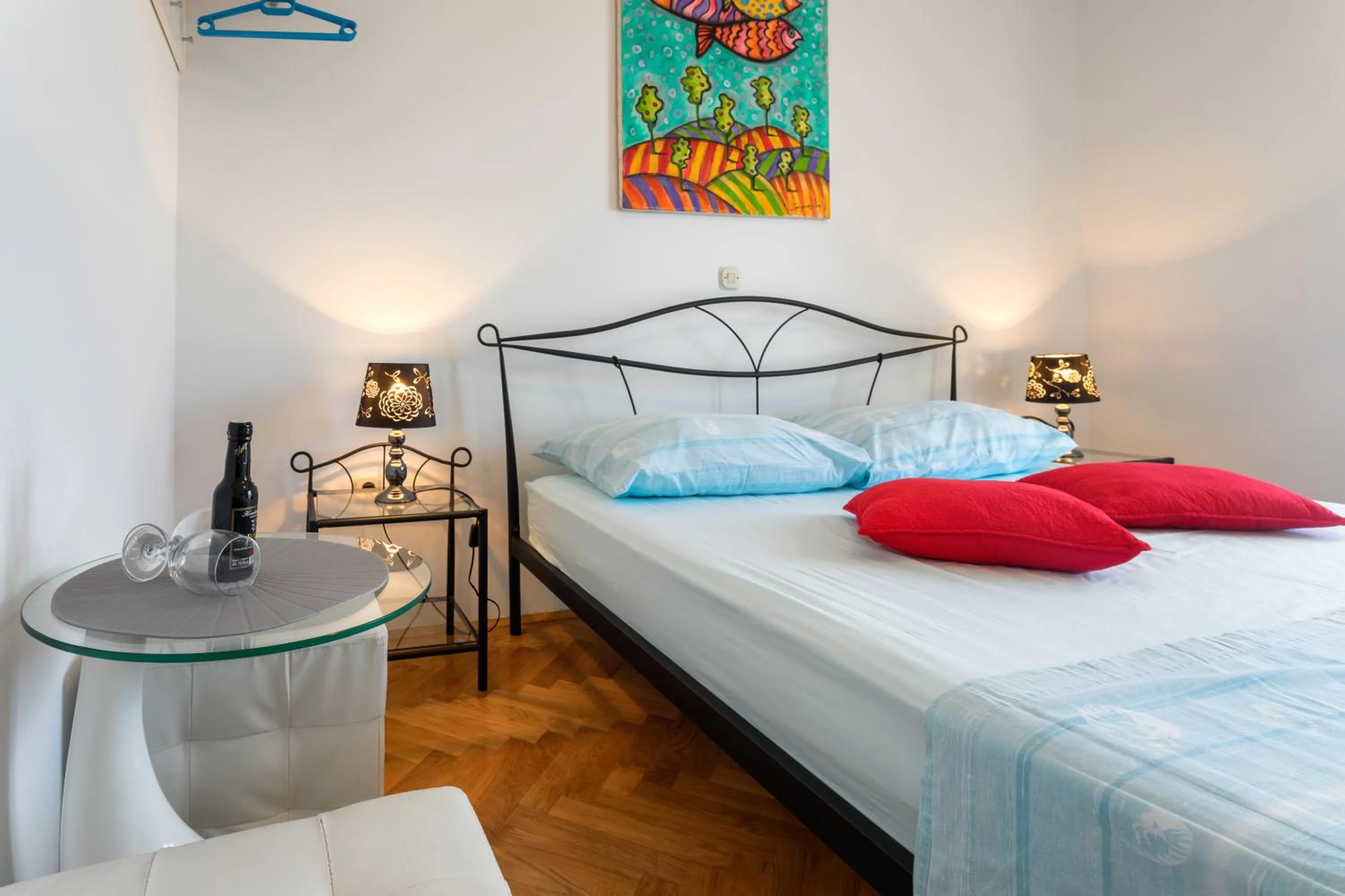 Bed in Apartments Jakic