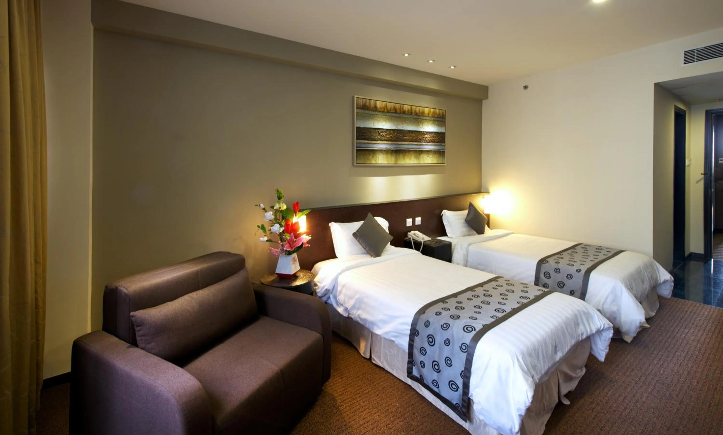 Bedroom, Bed in Hotel Royal