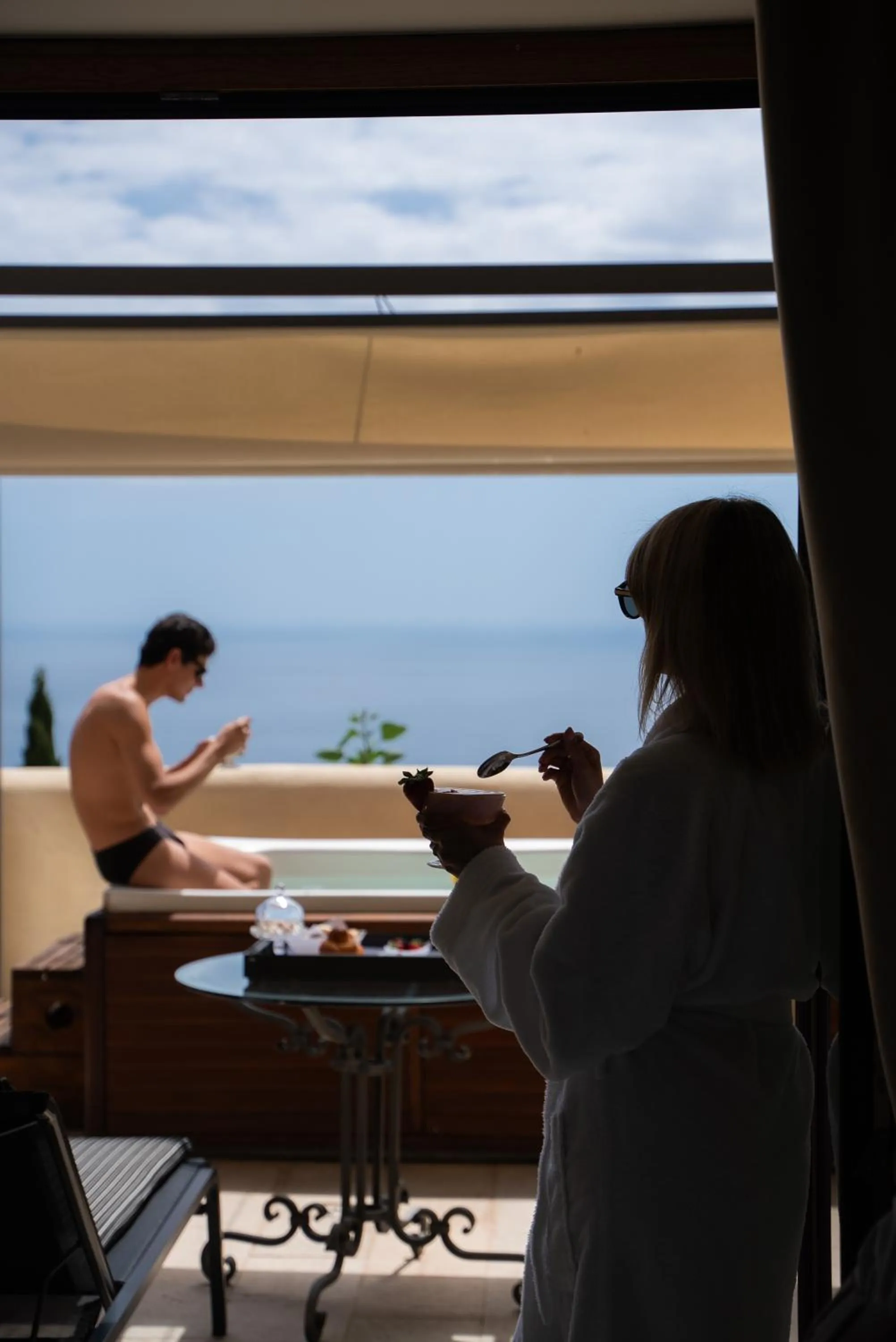 People in Hotel Metropole Taormina