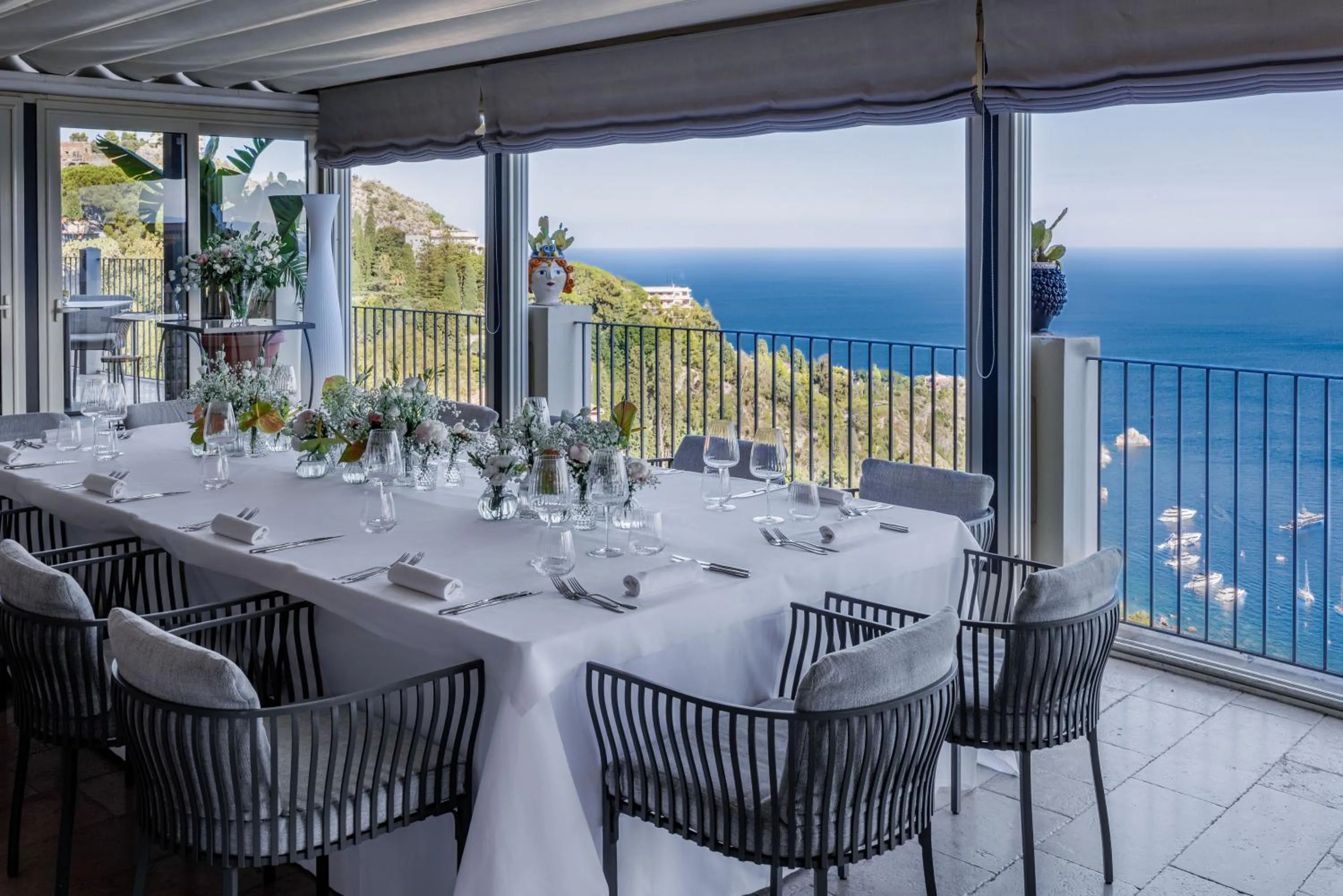 Restaurant/places to eat in Hotel Metropole Taormina