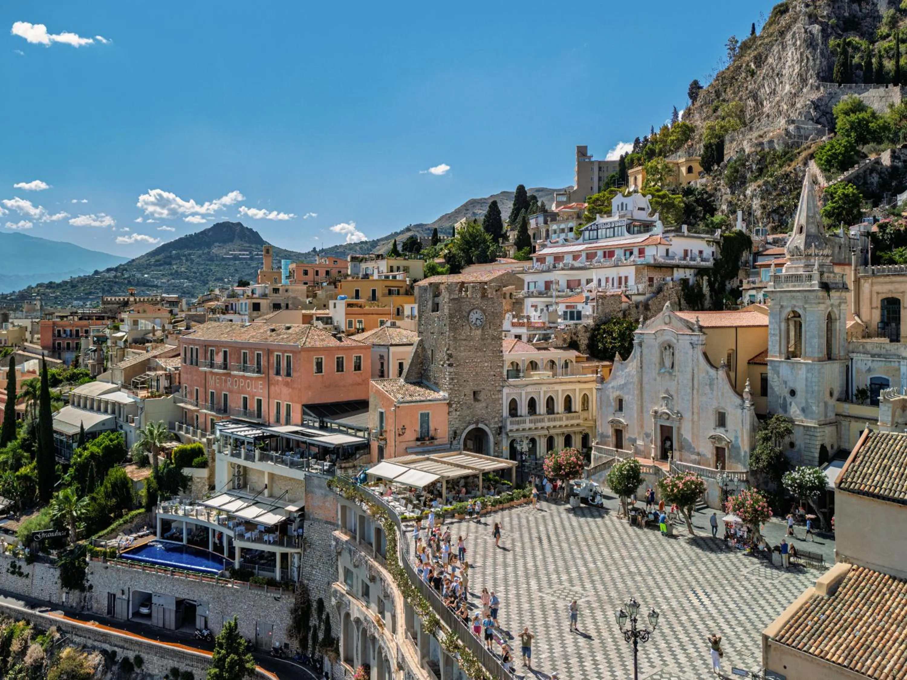 Property building in Hotel Metropole Taormina