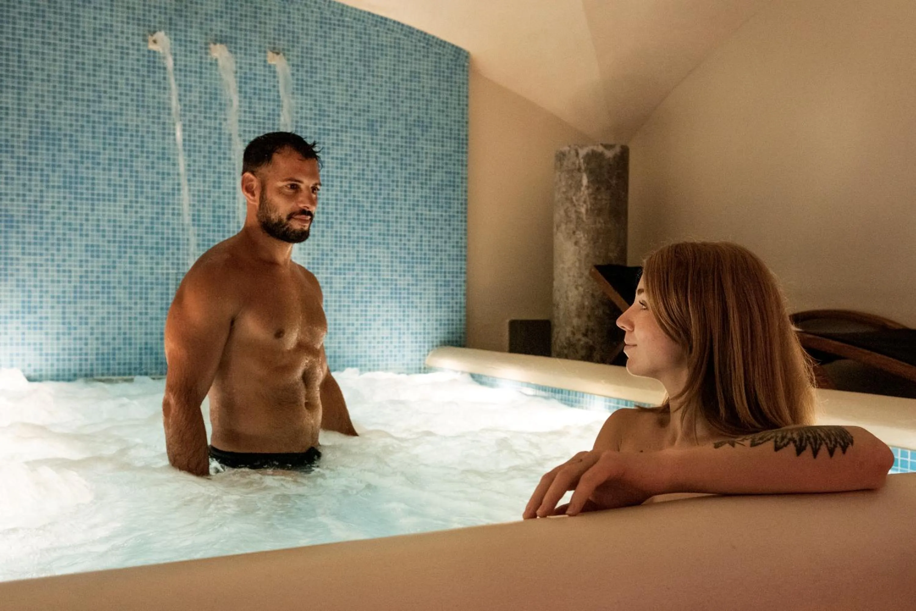 People in Hotel Metropole Taormina