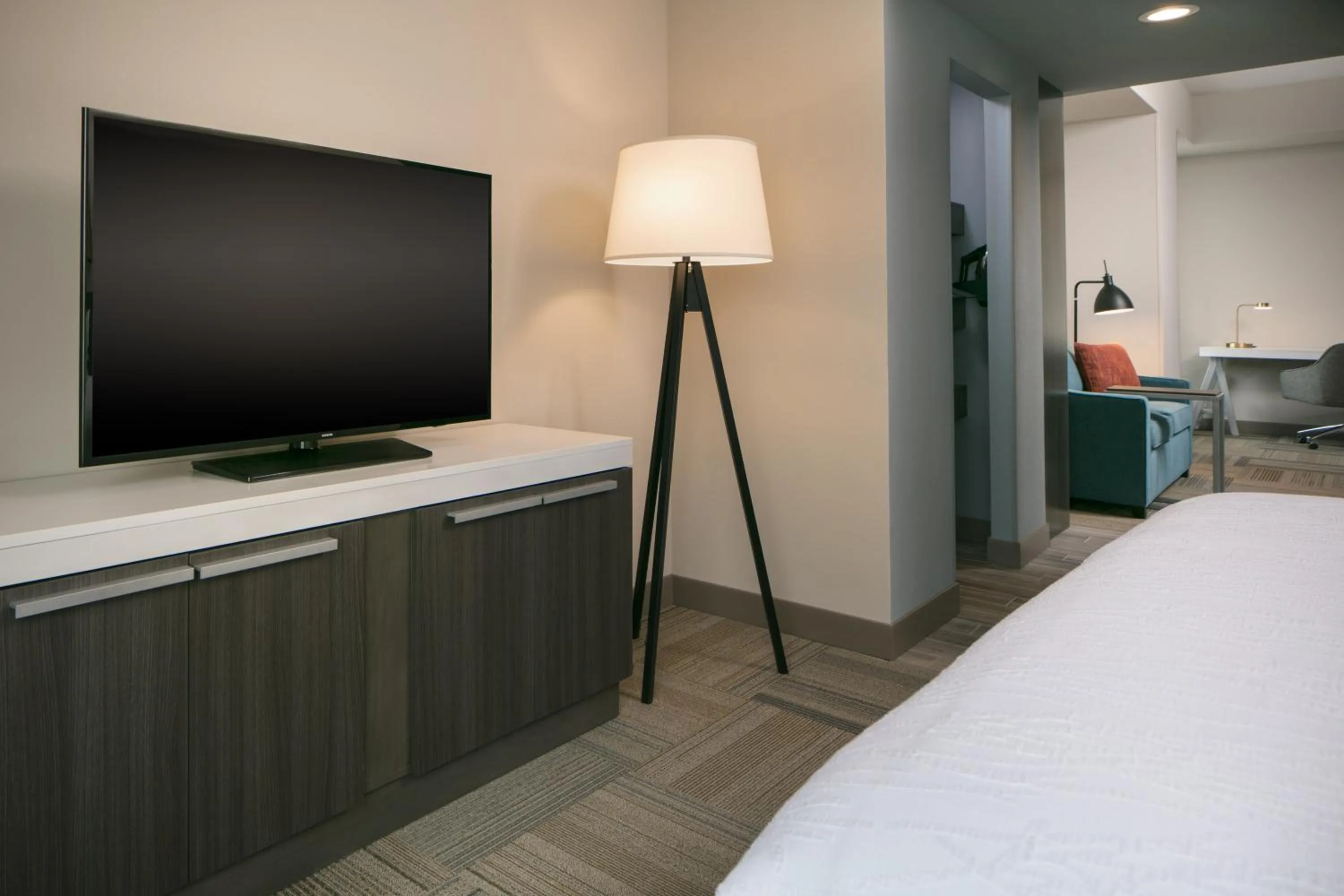 TV and multimedia, Bed in Hilton Garden Inn Iowa City Downtown University