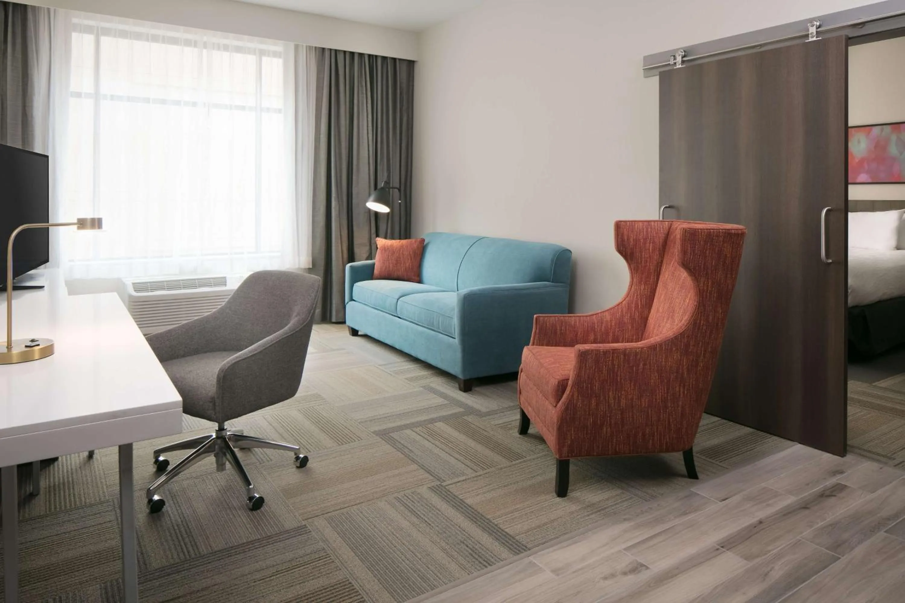 Bedroom in Hilton Garden Inn Iowa City Downtown University