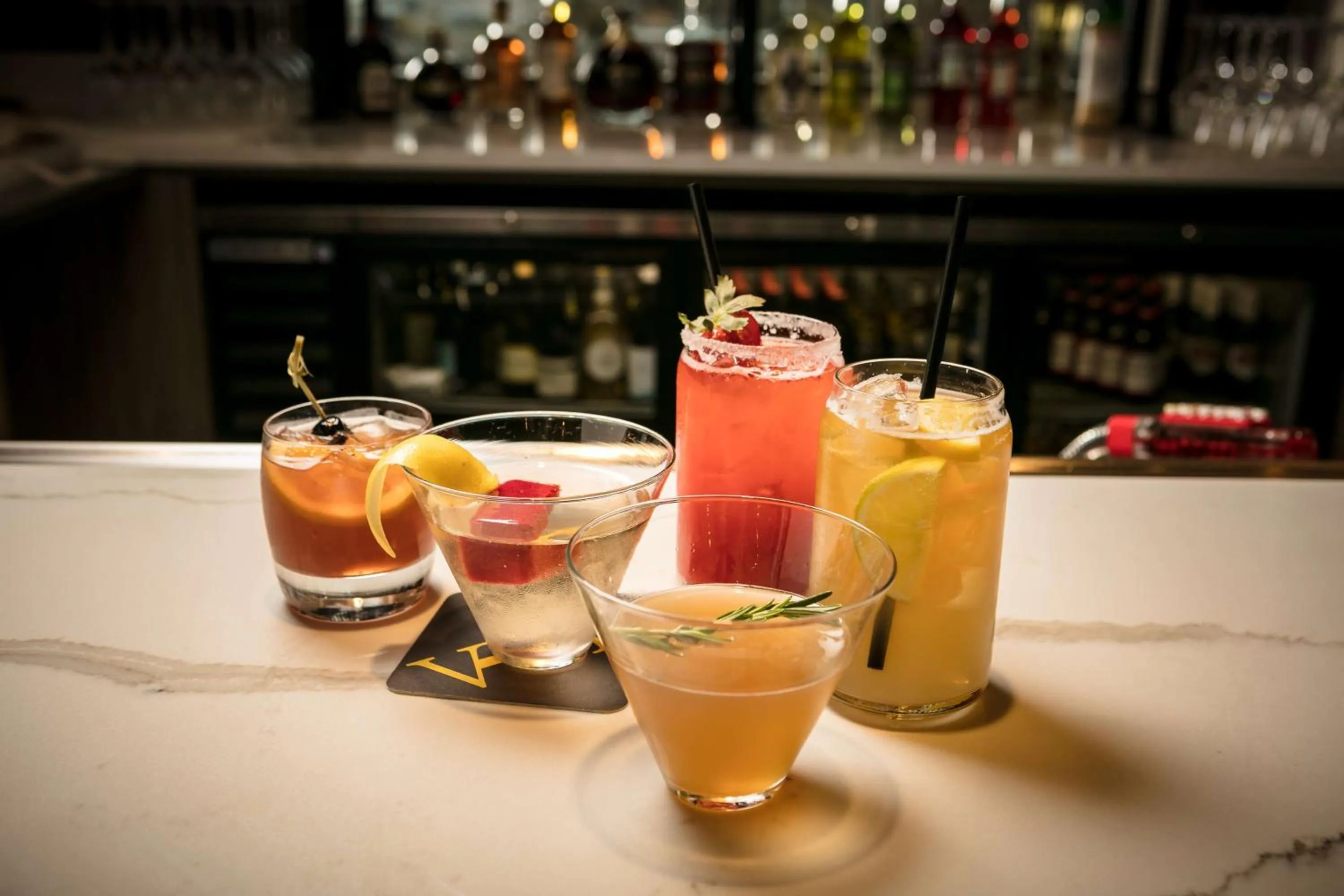 Lounge or bar in Hilton Garden Inn Iowa City Downtown University