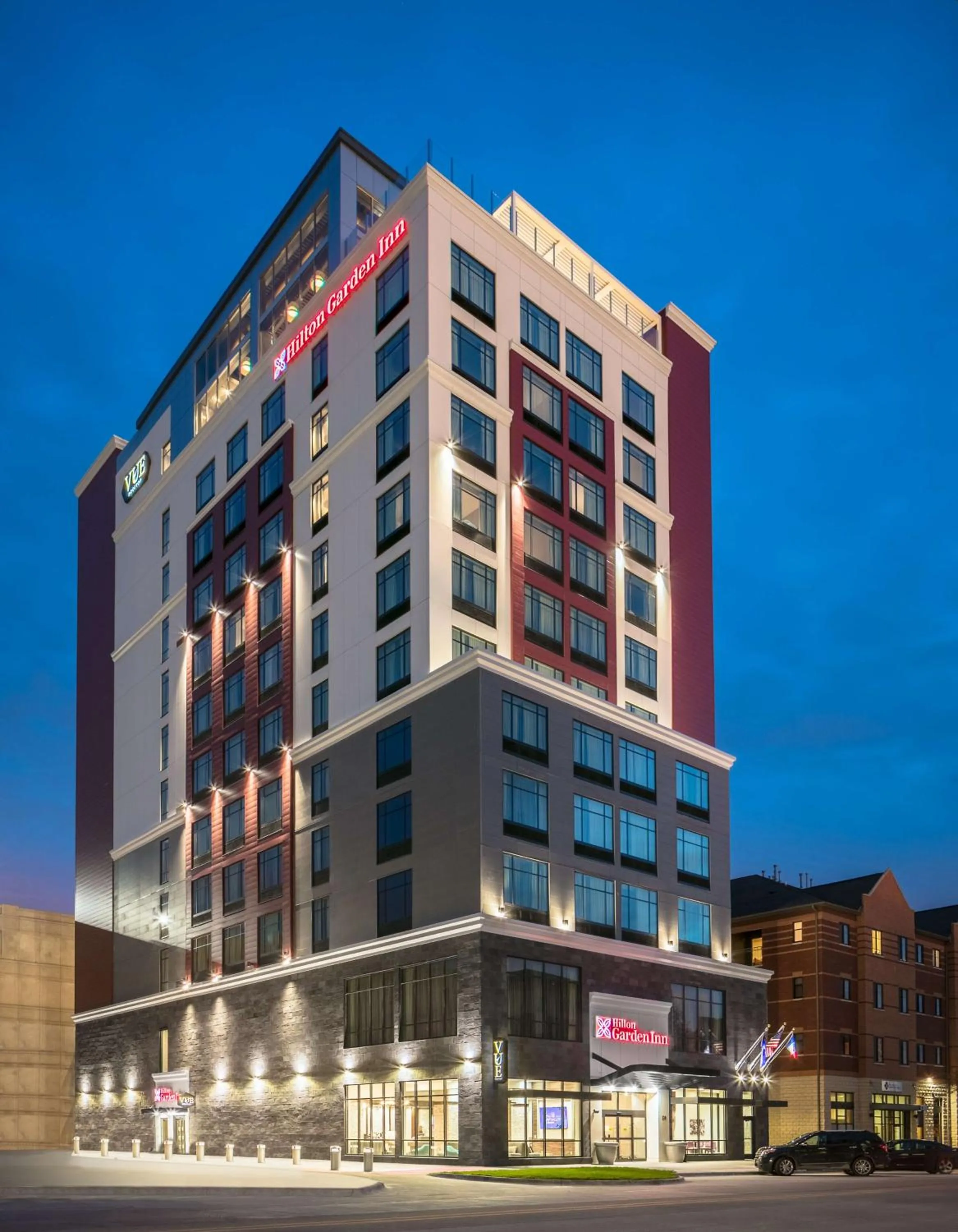 Property building in Hilton Garden Inn Iowa City Downtown University