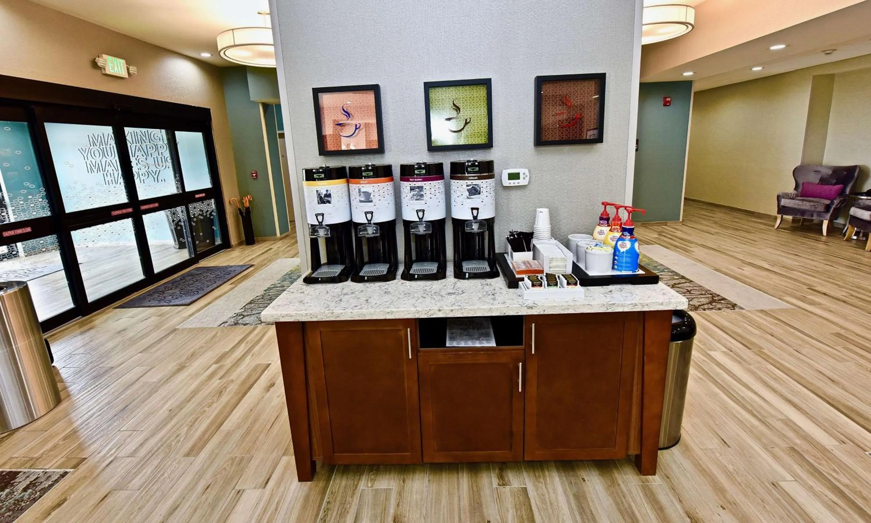Lobby or reception in Hampton Inn By Hilton Kirksville MO
