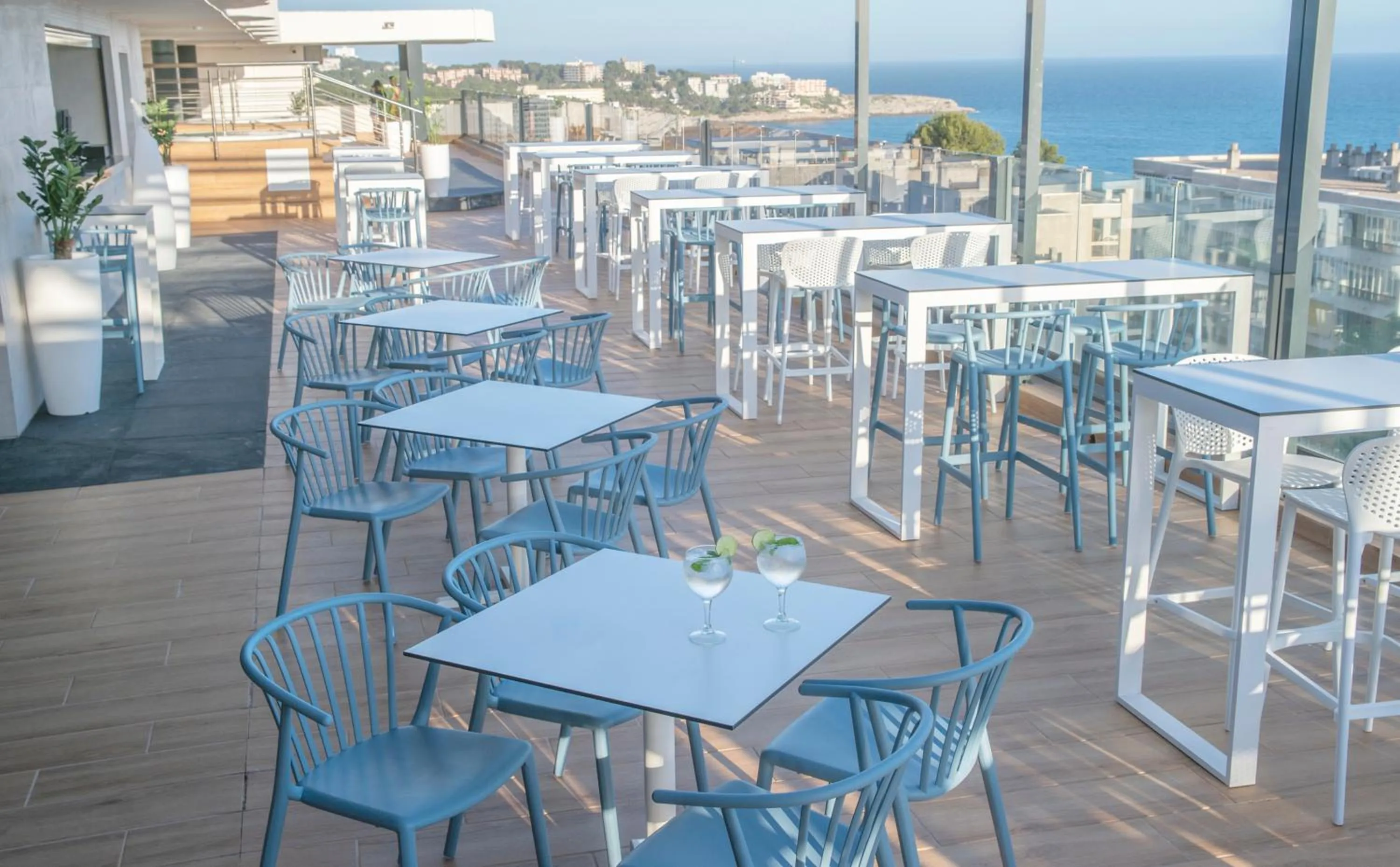 Balcony/Terrace in Hotel Salou Sunset - Adults Recommended - by Pierre & Vacances
