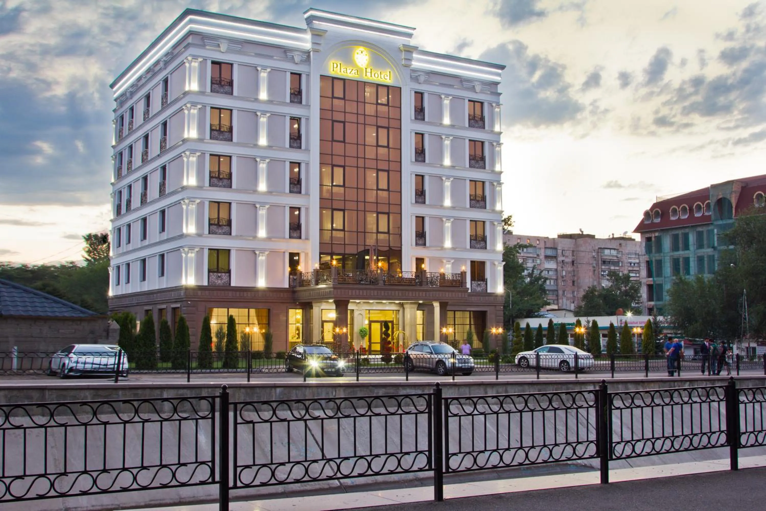 Property building in Plaza Hotel Almaty