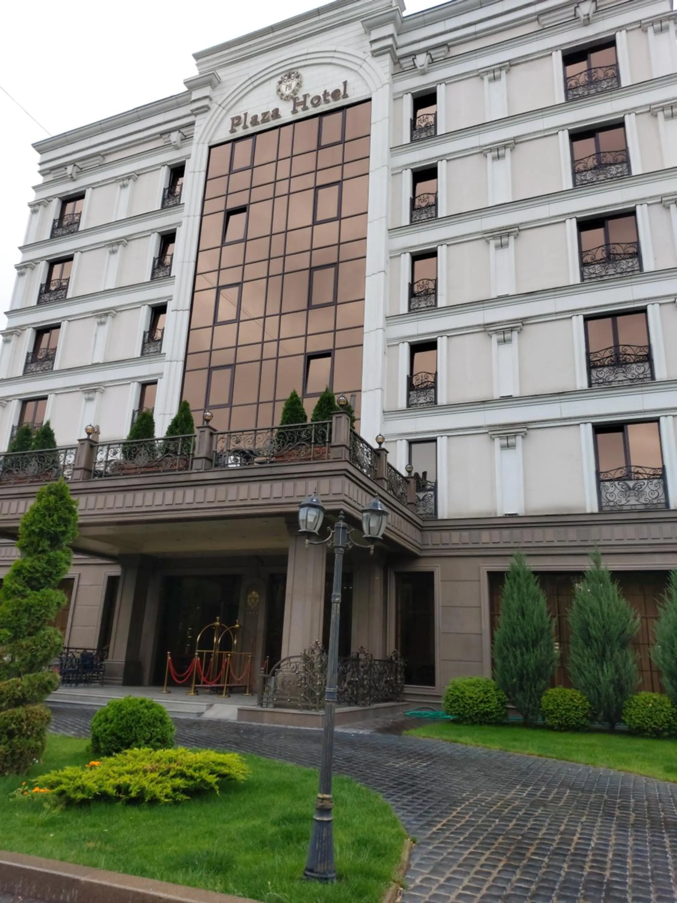 Property building in Plaza Hotel Almaty