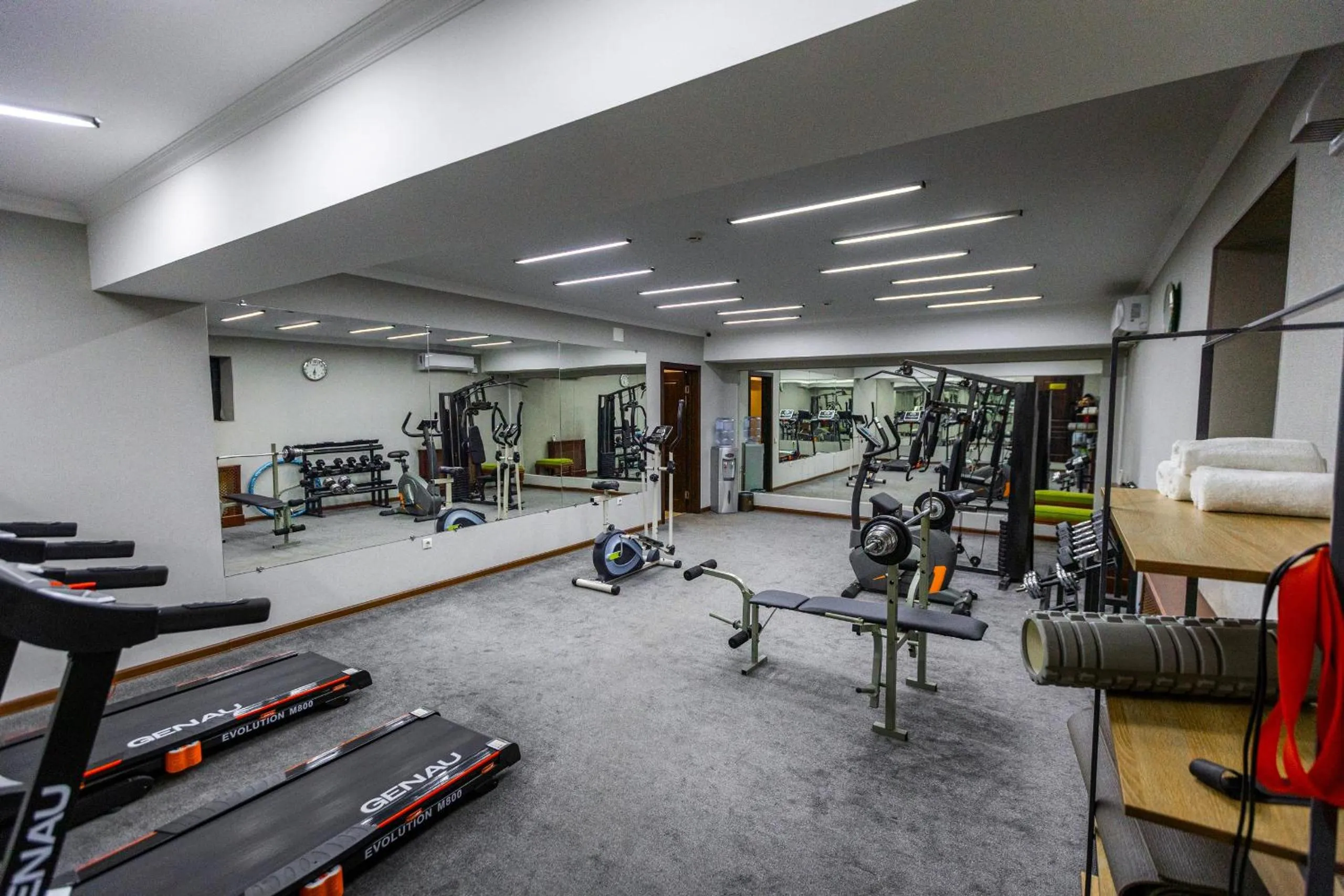 Fitness centre/facilities in Plaza Hotel Almaty