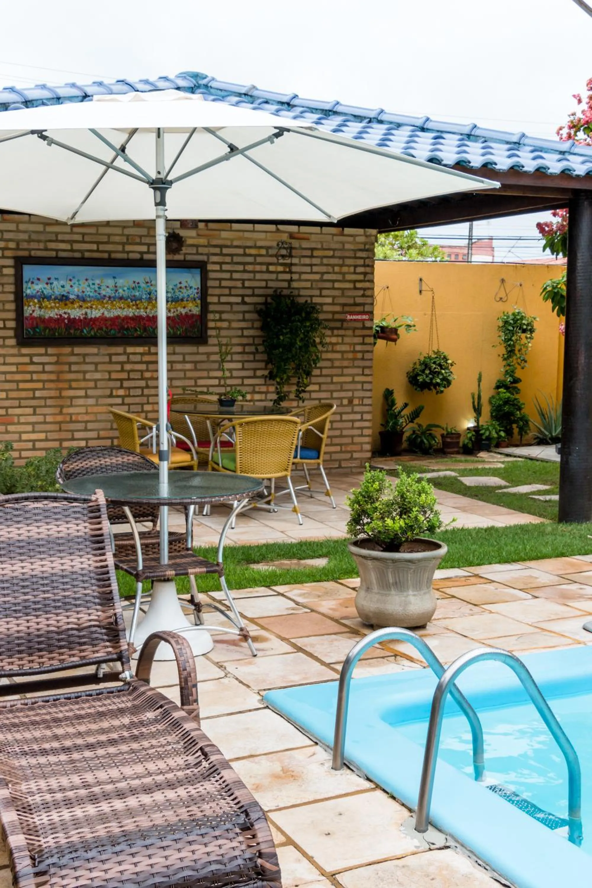 Swimming pool in Pousada da Terra