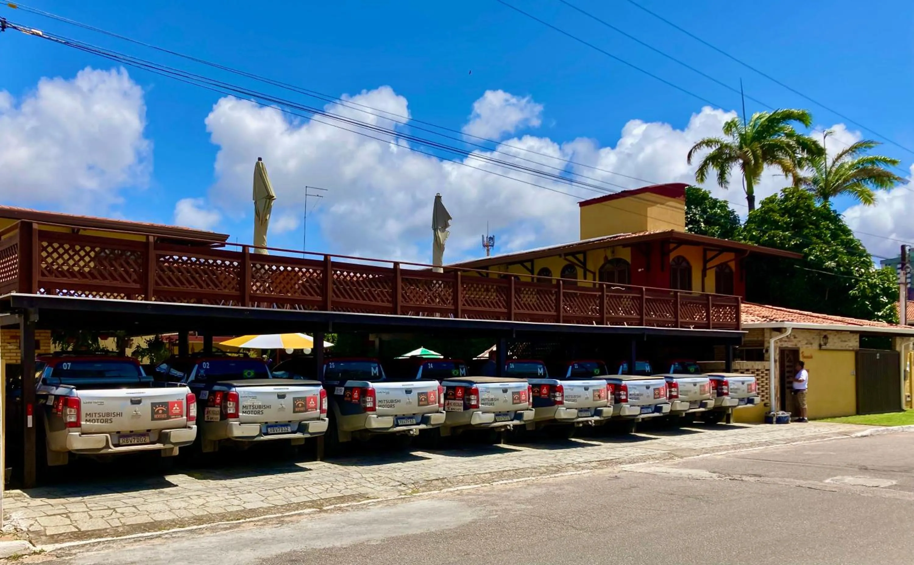 Parking in Pousada da Terra
