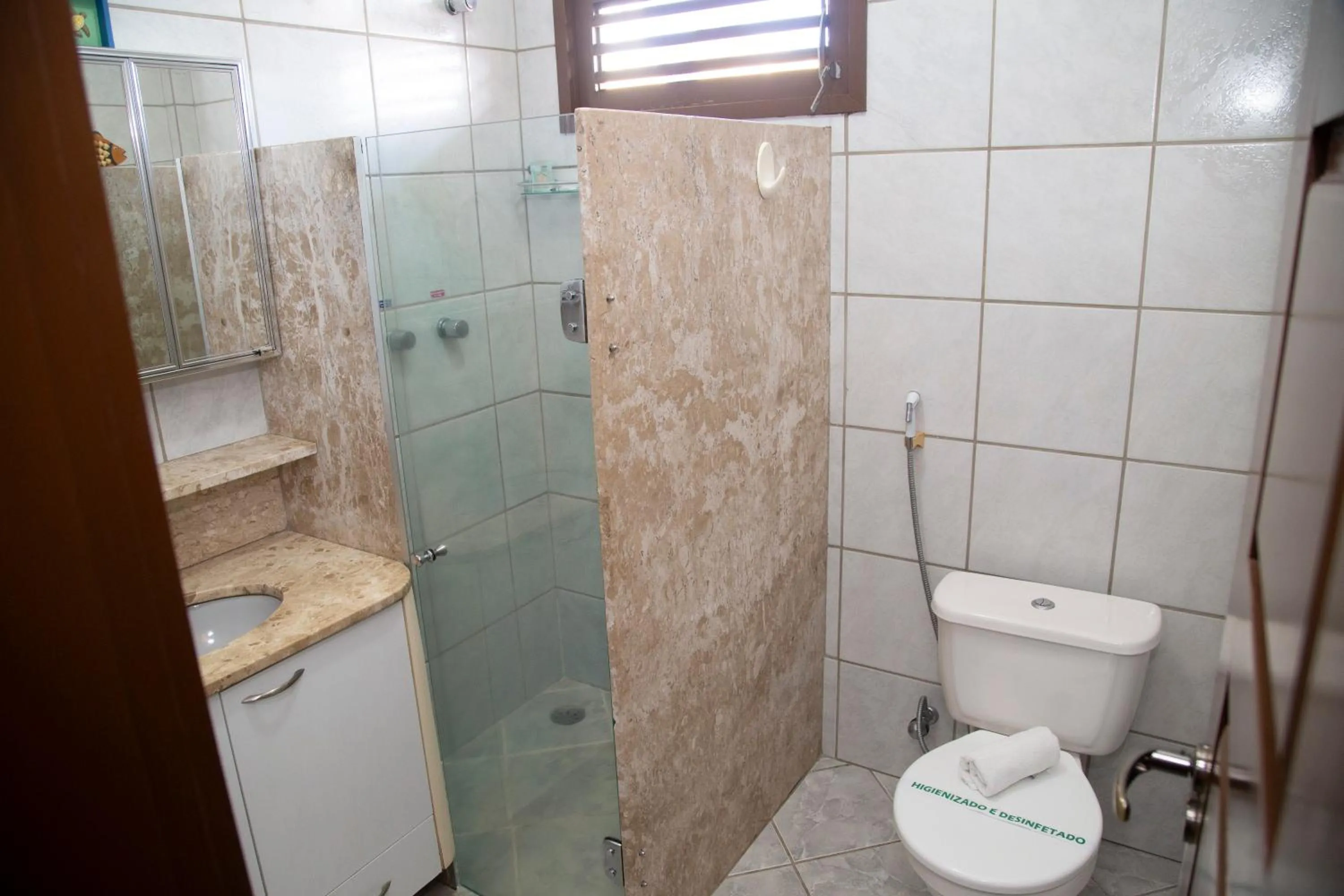 Bathroom in Pousada da Terra