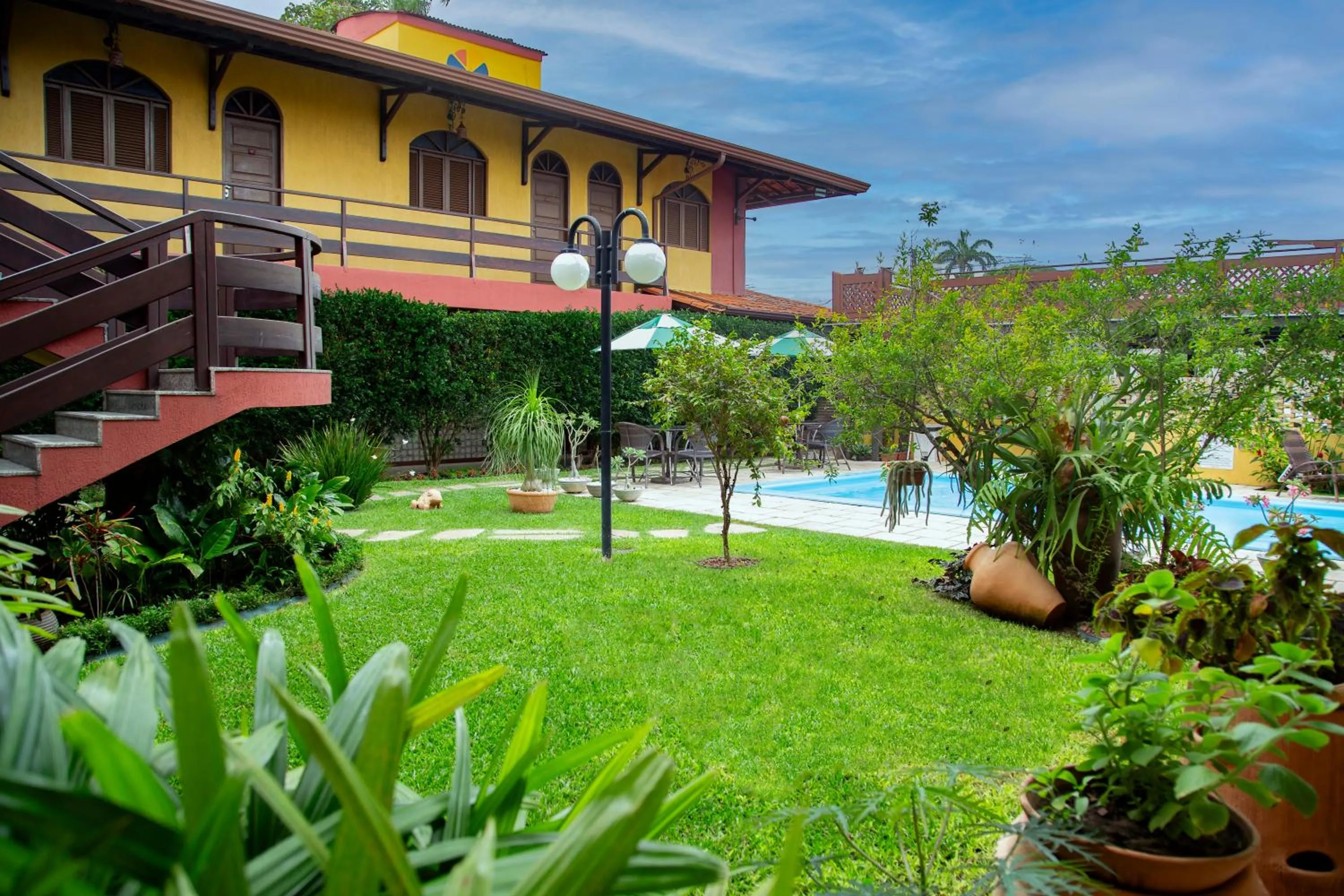 Garden in Pousada da Terra