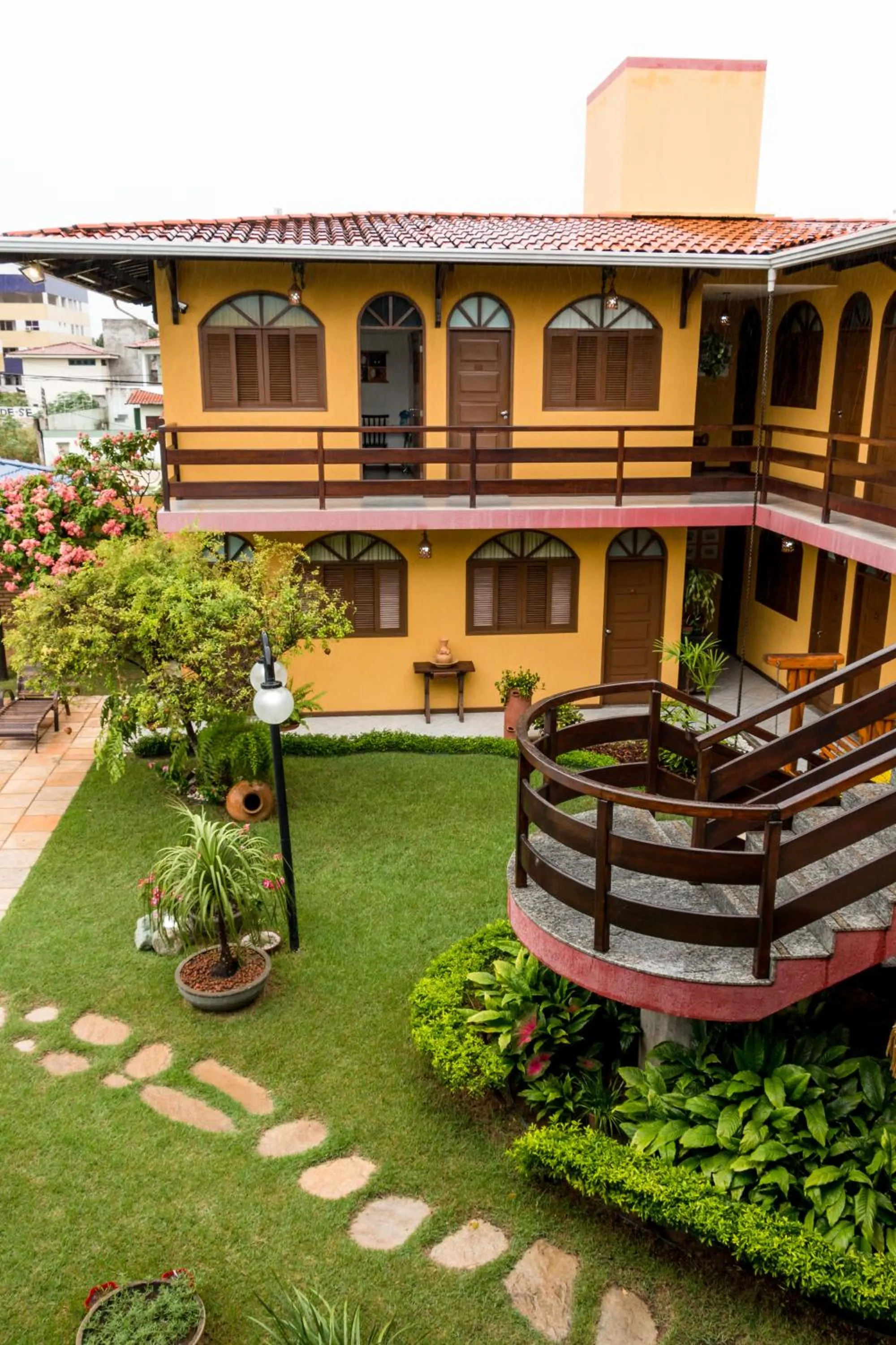 Garden in Pousada da Terra