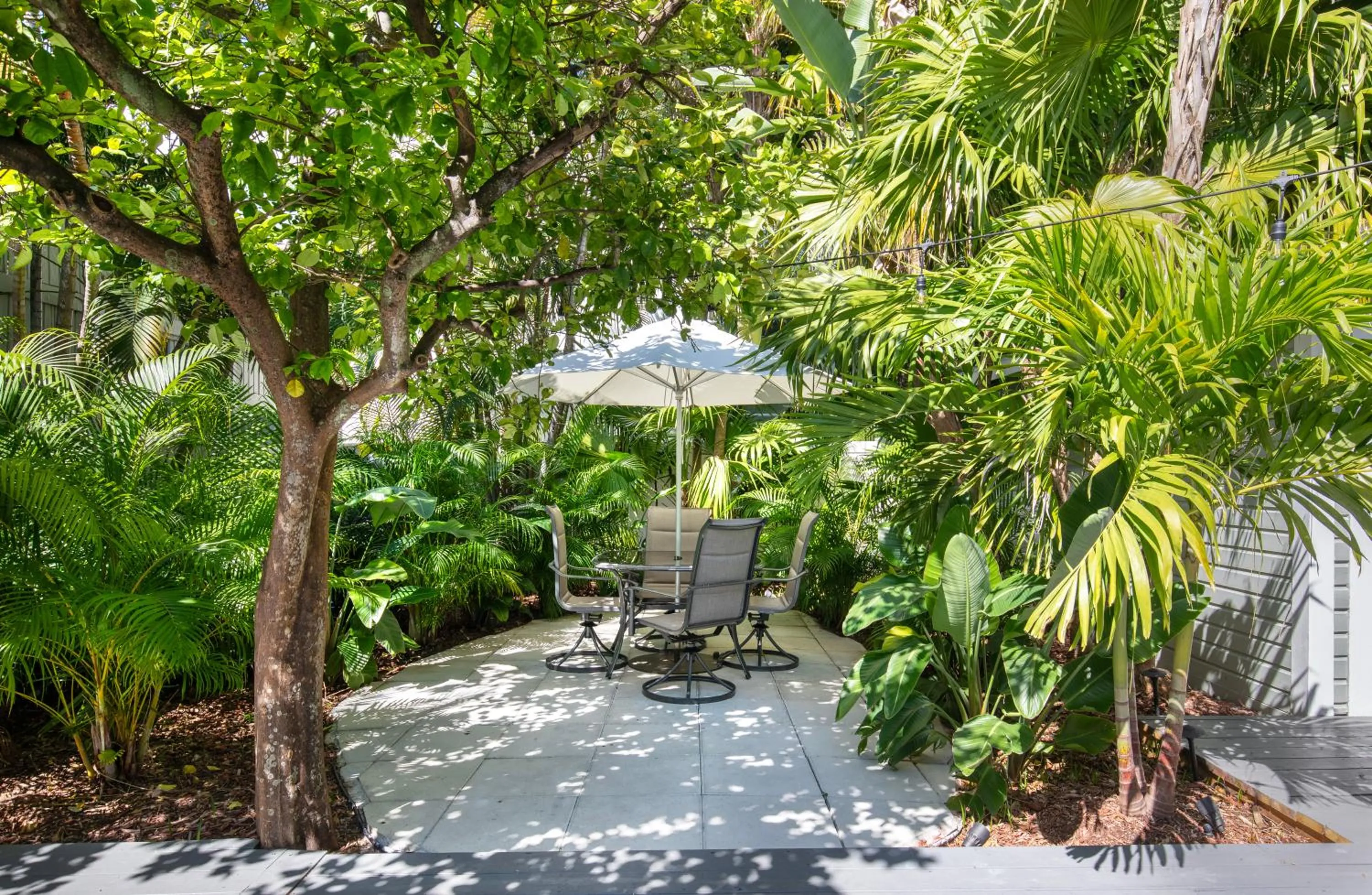 Inner courtyard view in Southernmost Inn Adult Exclusive