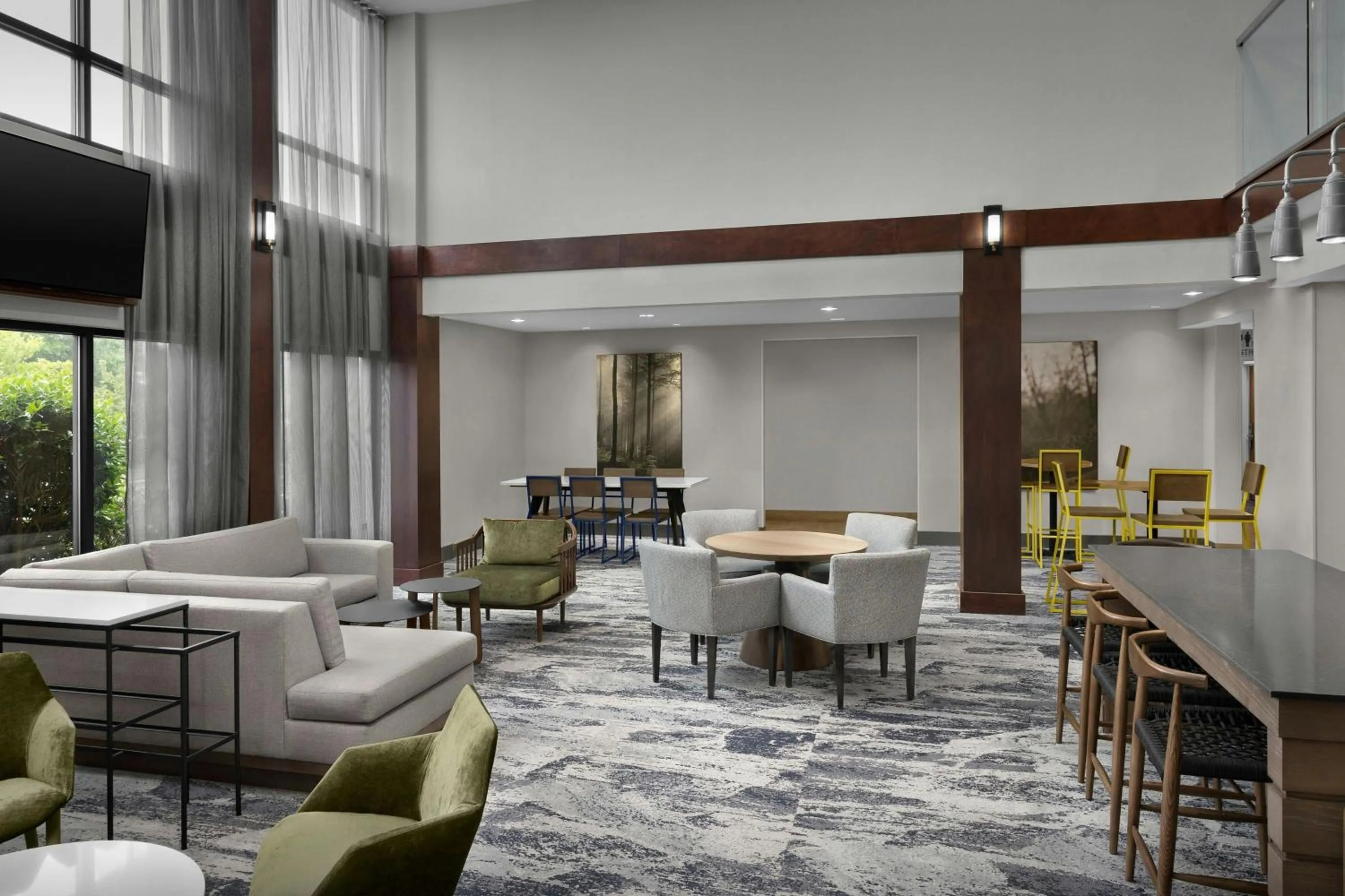 Lobby or reception in Fairfield Inn and Suites by Marriott Winston Salem/Hanes