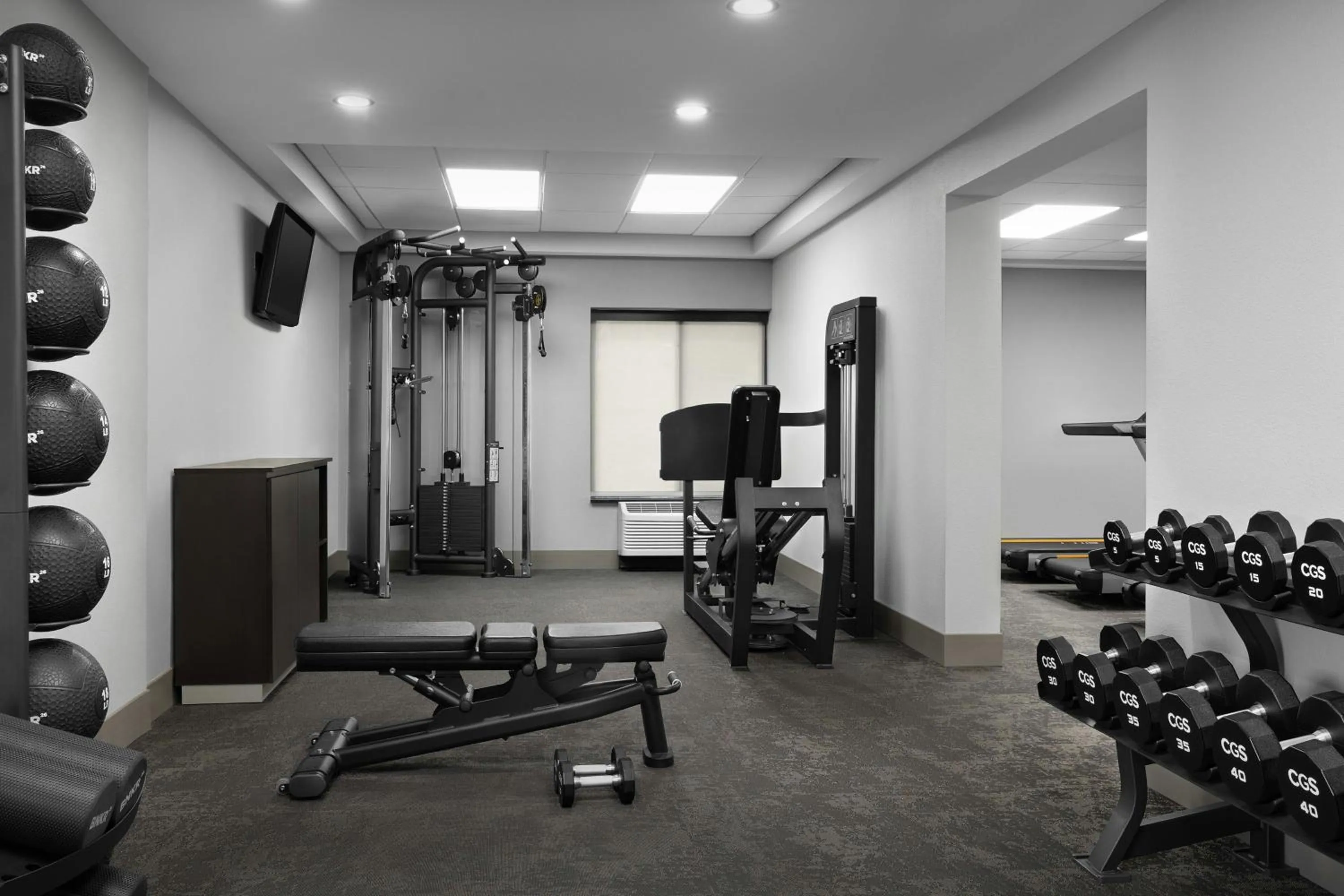 Fitness centre/facilities in Fairfield Inn and Suites by Marriott Winston Salem/Hanes
