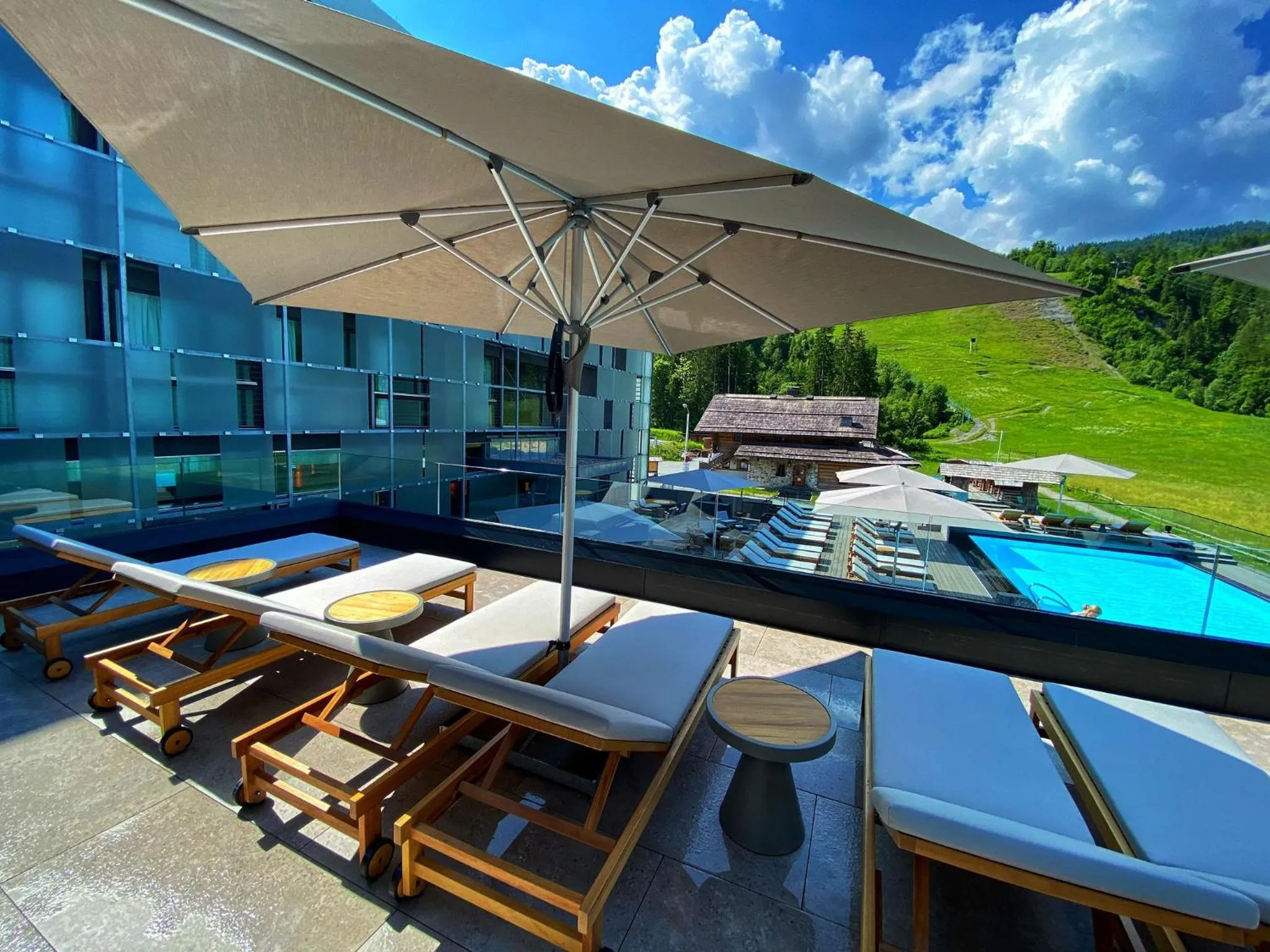 Swimming pool in Arena Franz Ferdinand Nassfeld