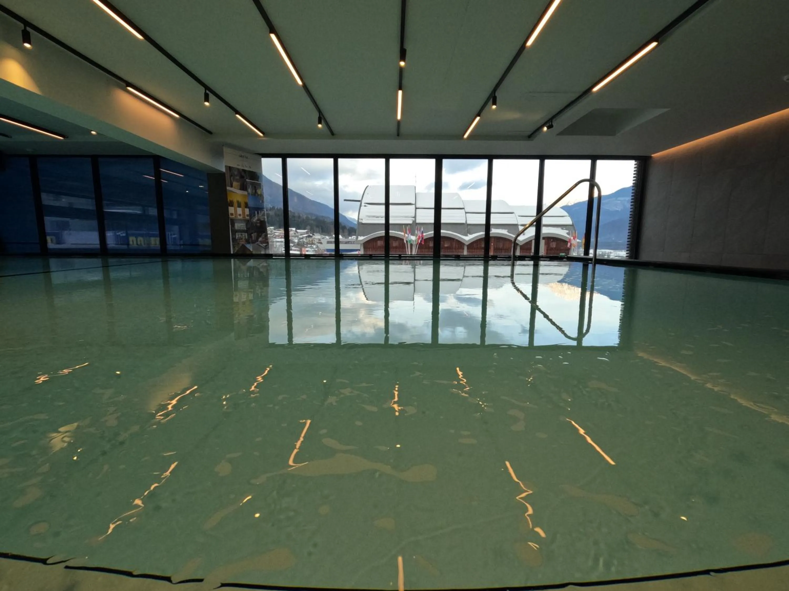 Pool view in Arena Franz Ferdinand Nassfeld