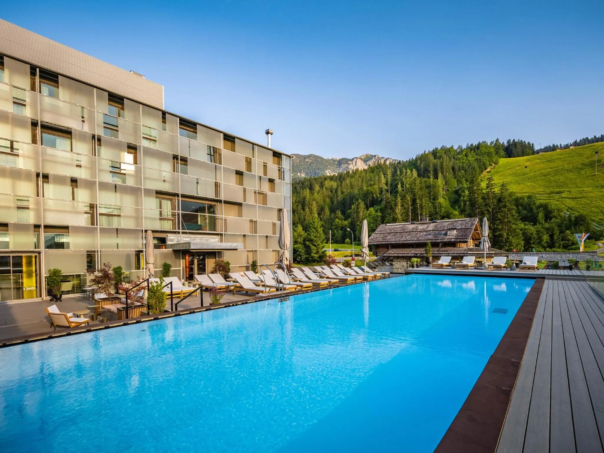 Swimming pool in Arena Franz Ferdinand Nassfeld