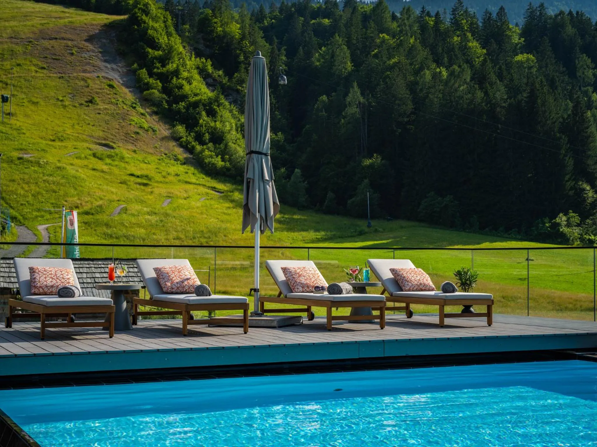 Swimming pool in Arena Franz Ferdinand Nassfeld