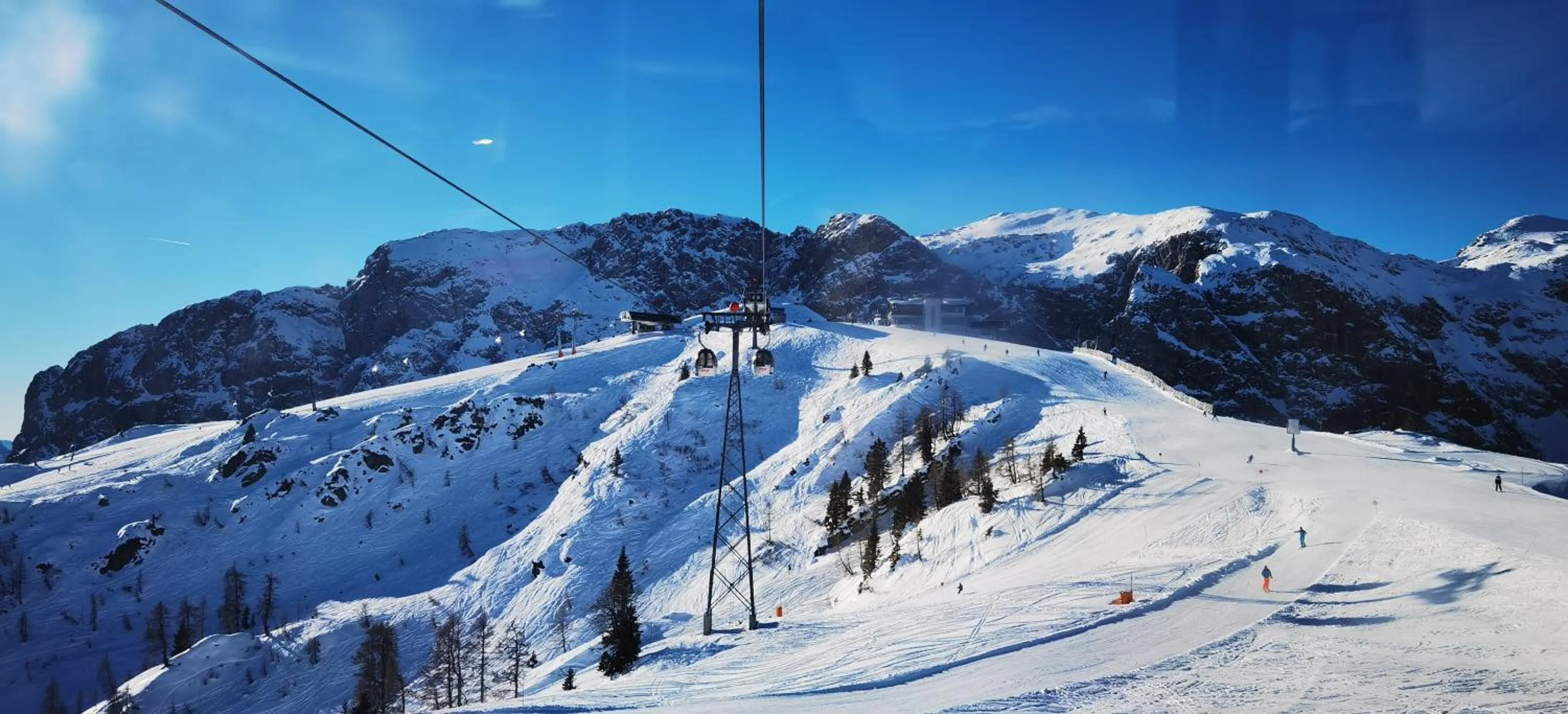 Skiing in Arena Franz Ferdinand Nassfeld