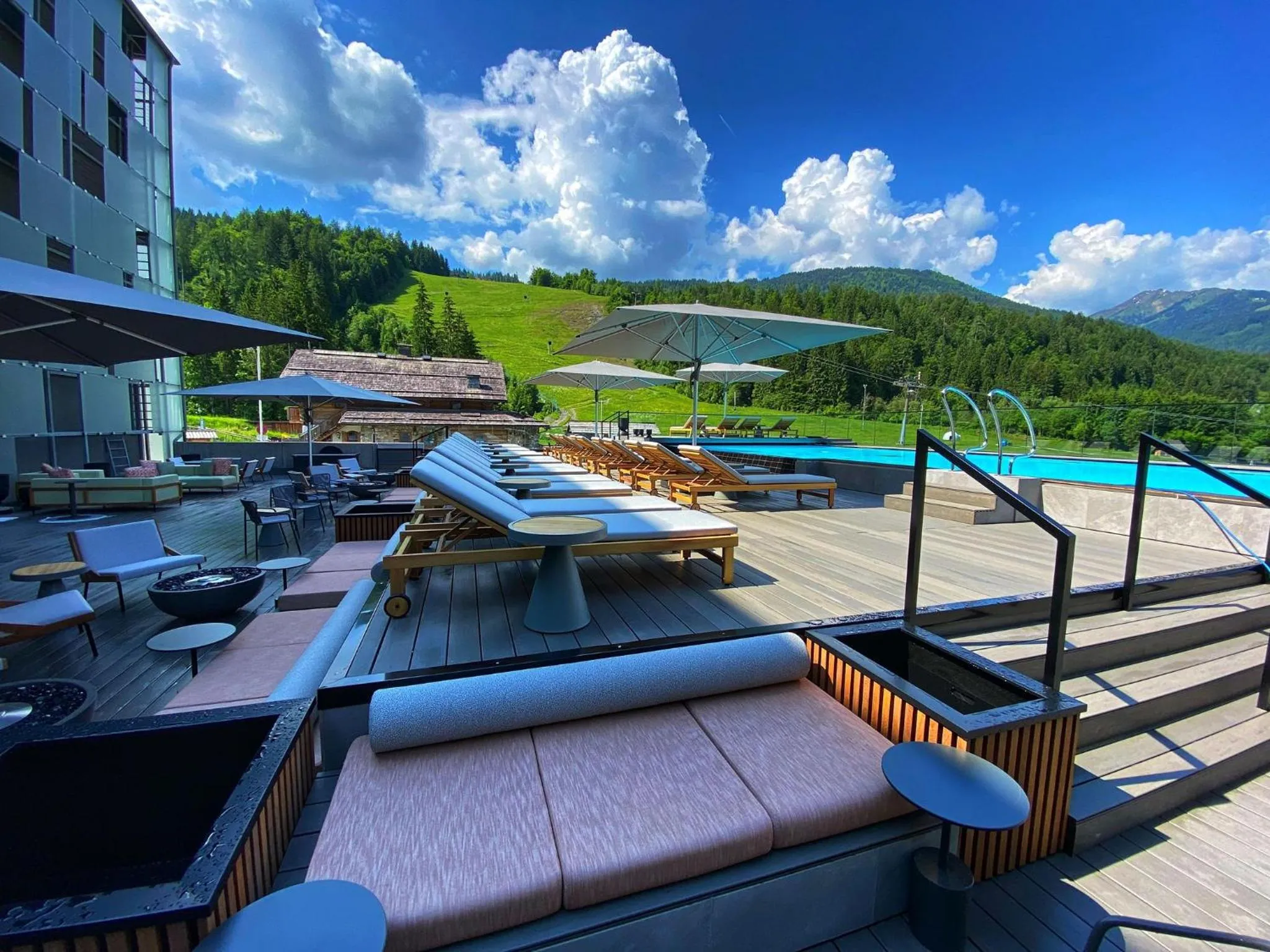 Swimming pool in Arena Franz Ferdinand Nassfeld