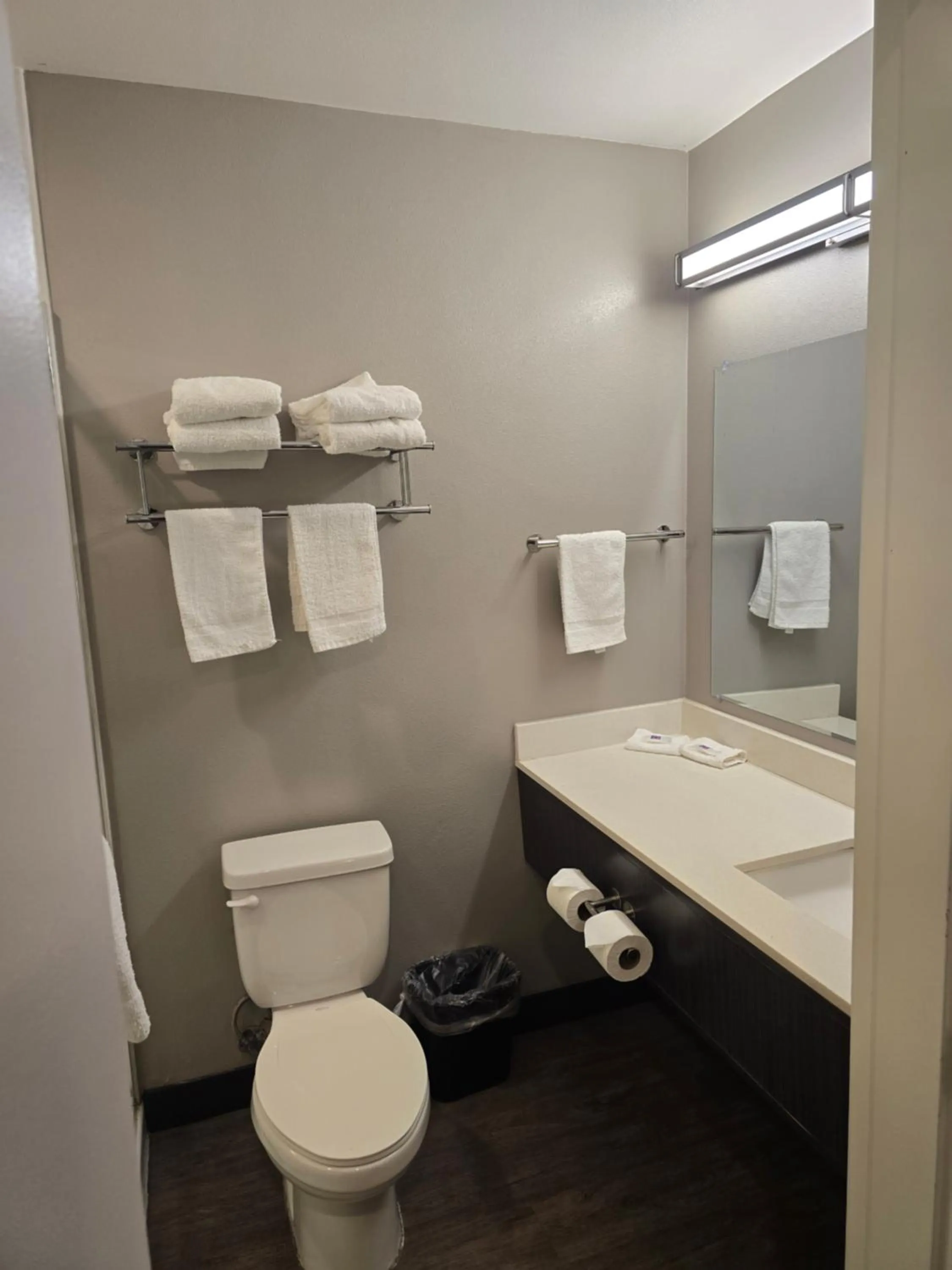 Bathroom in Motel 6 Los Angeles, CA - Downtown