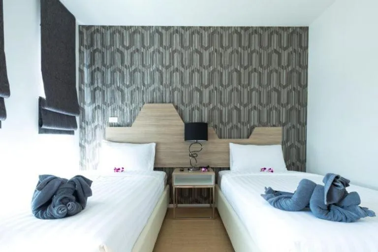 Photo of the whole room, Bed in P Plus Hotel