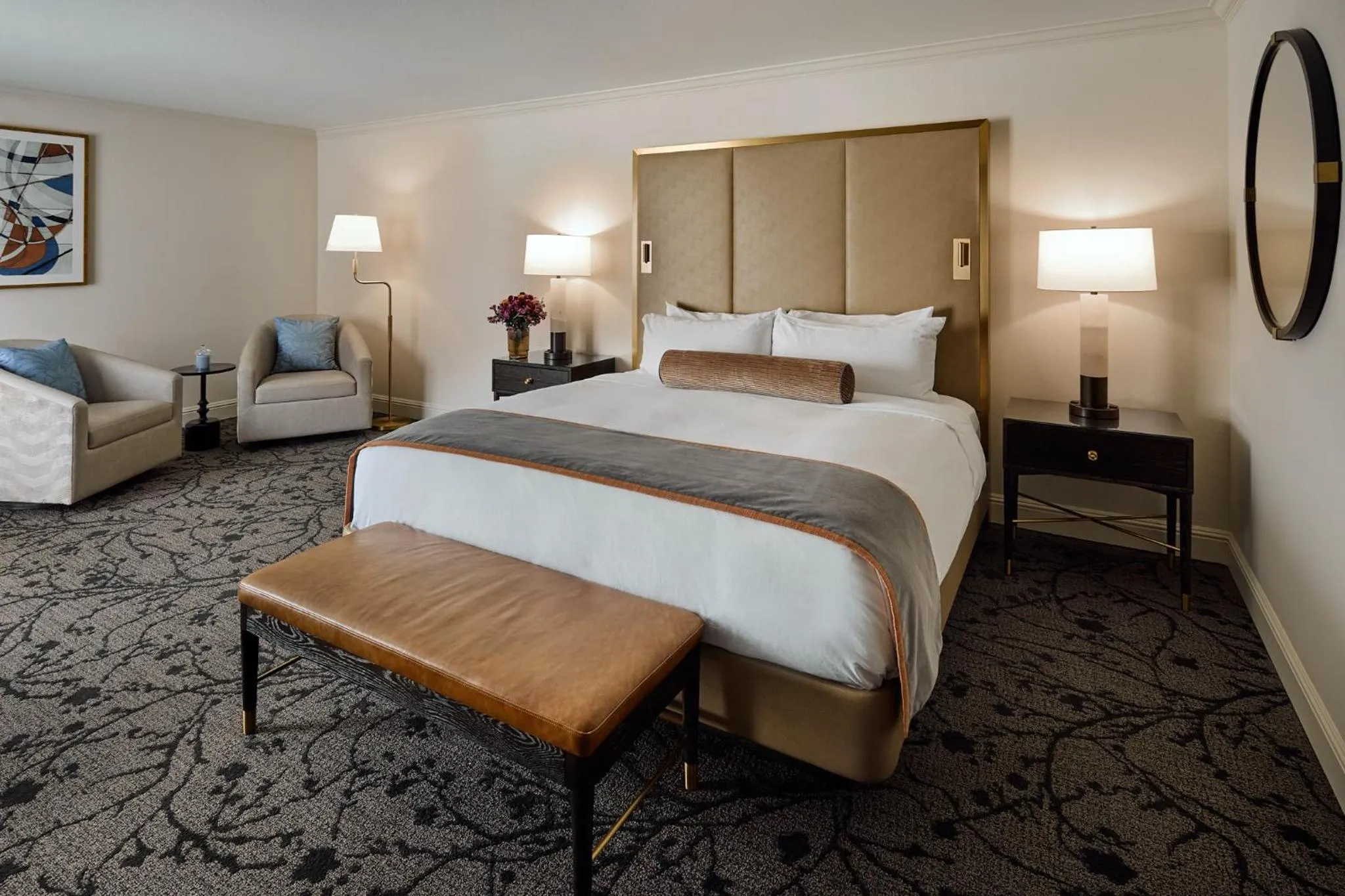 Bedroom, Bed in Lafayette Park Hotel & Spa