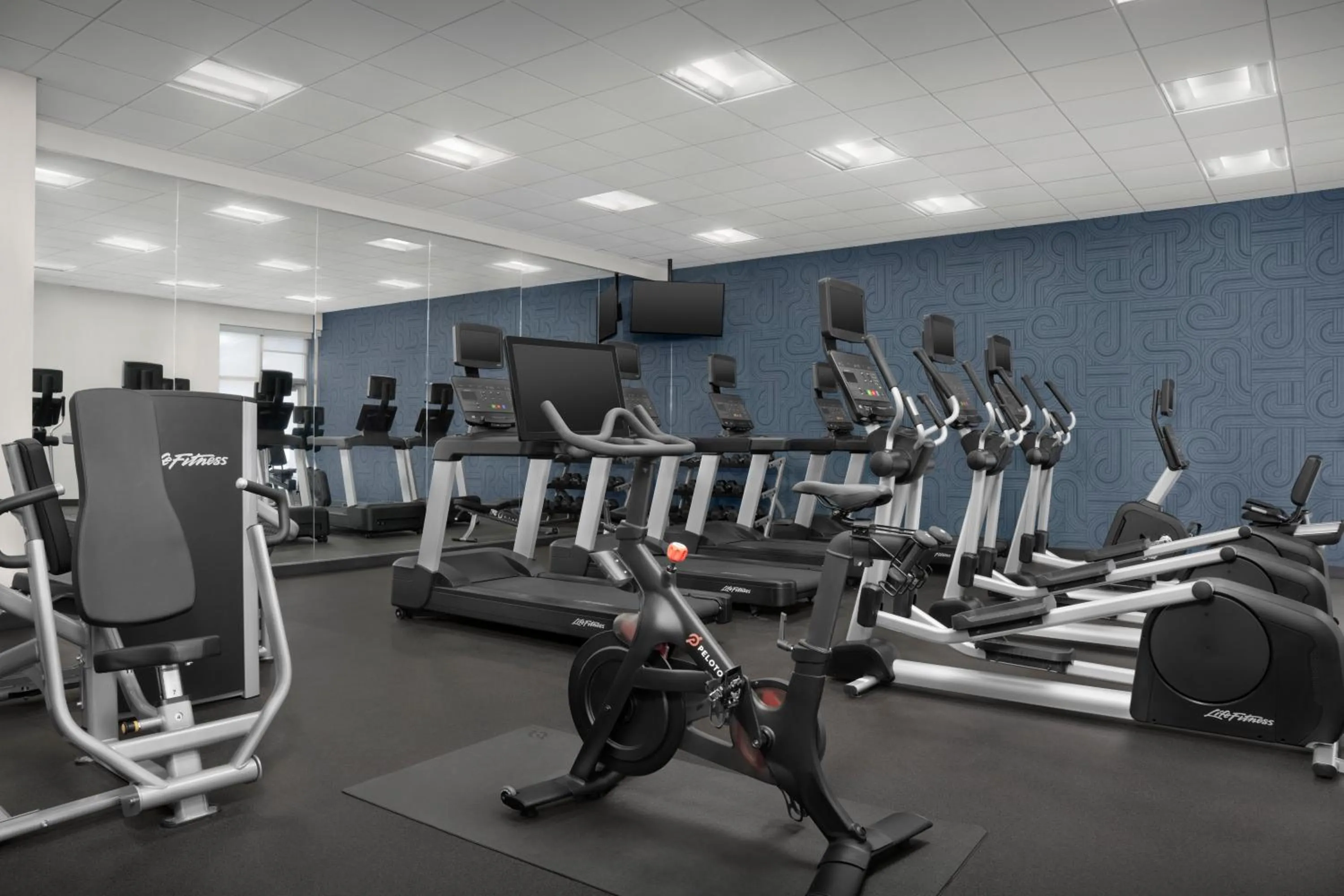Fitness centre/facilities in Springhill Suites by Marriott Savannah Downtown Historic District