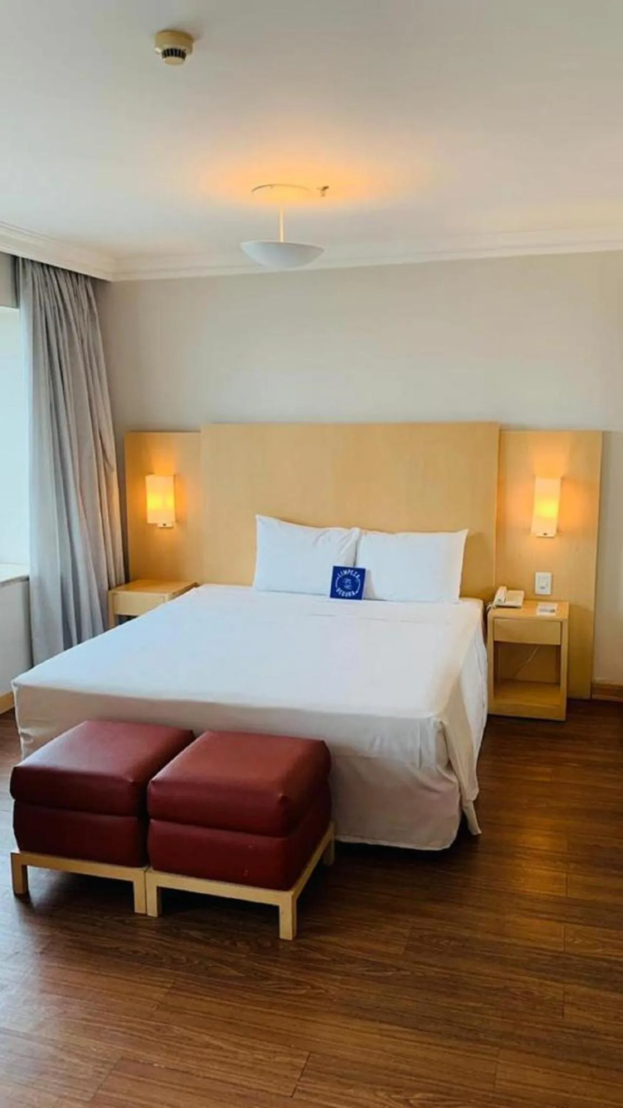 Bedroom, Bed in Blue Tree Premium Morumbi